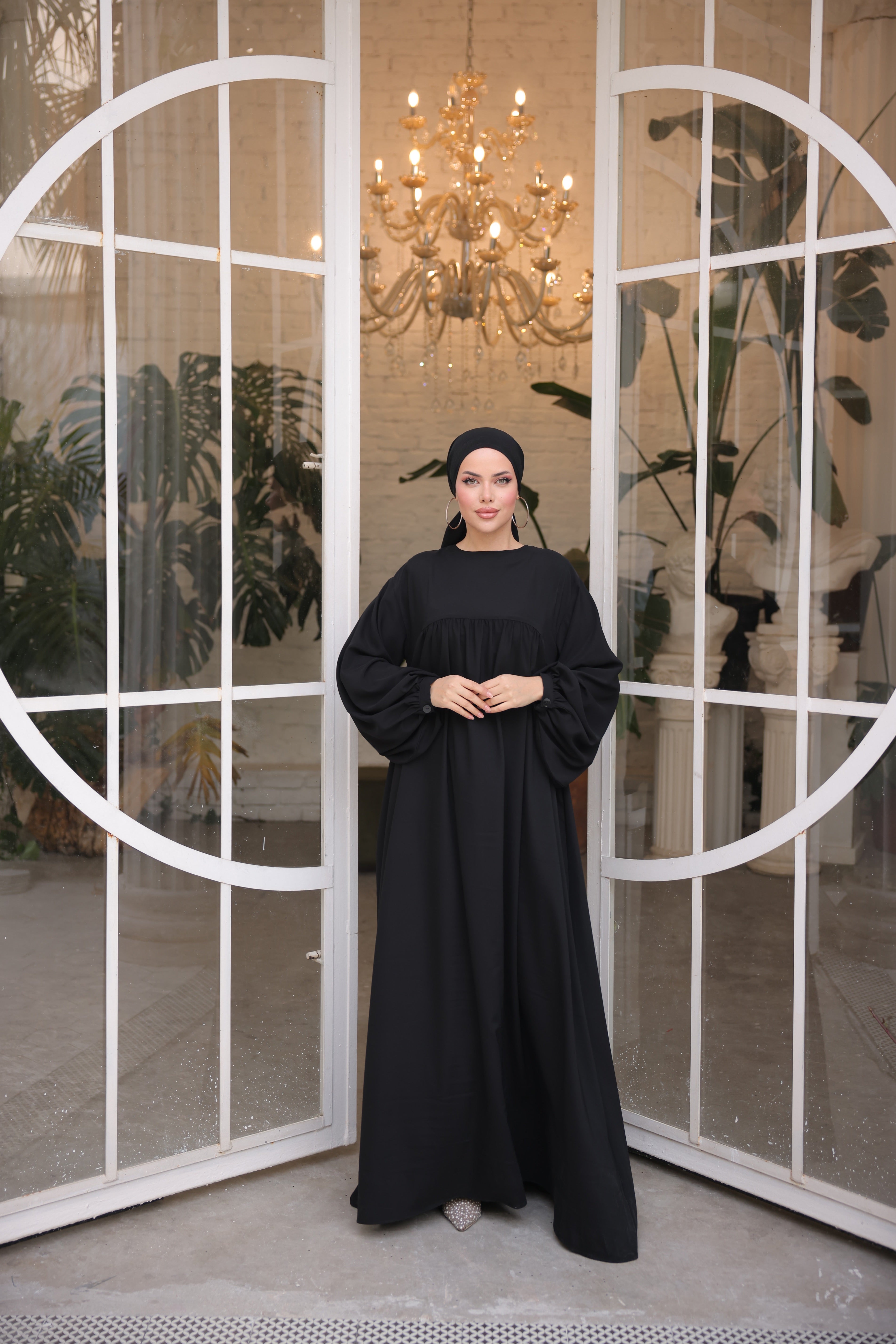 Amara Dubai Silk Maxi Kleid