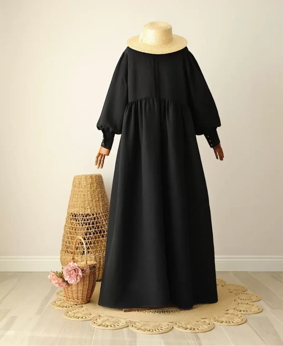 Musselin Aria Maxi Kleid