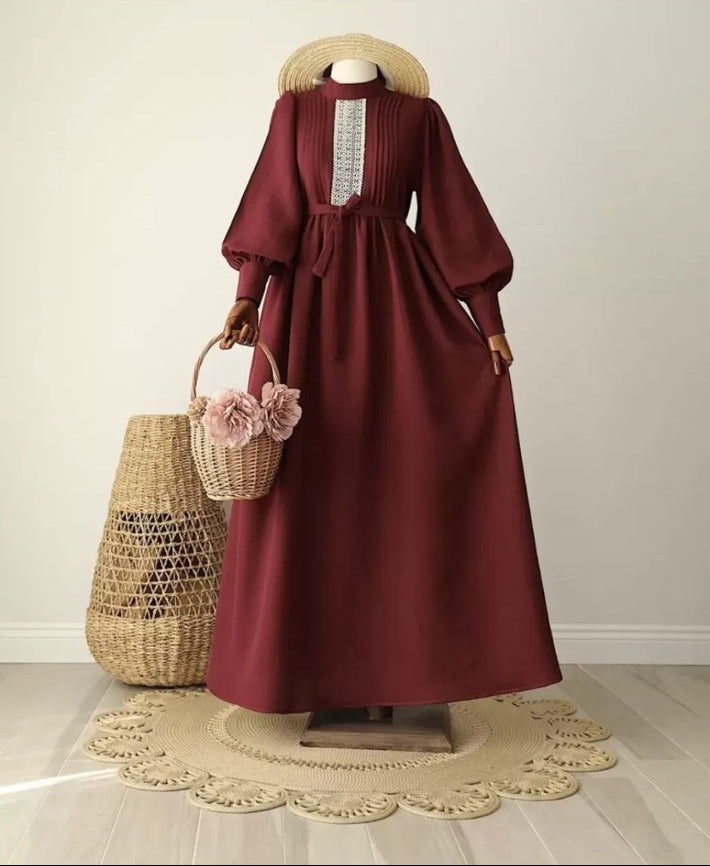 Musselin Aria Maxi Kleid