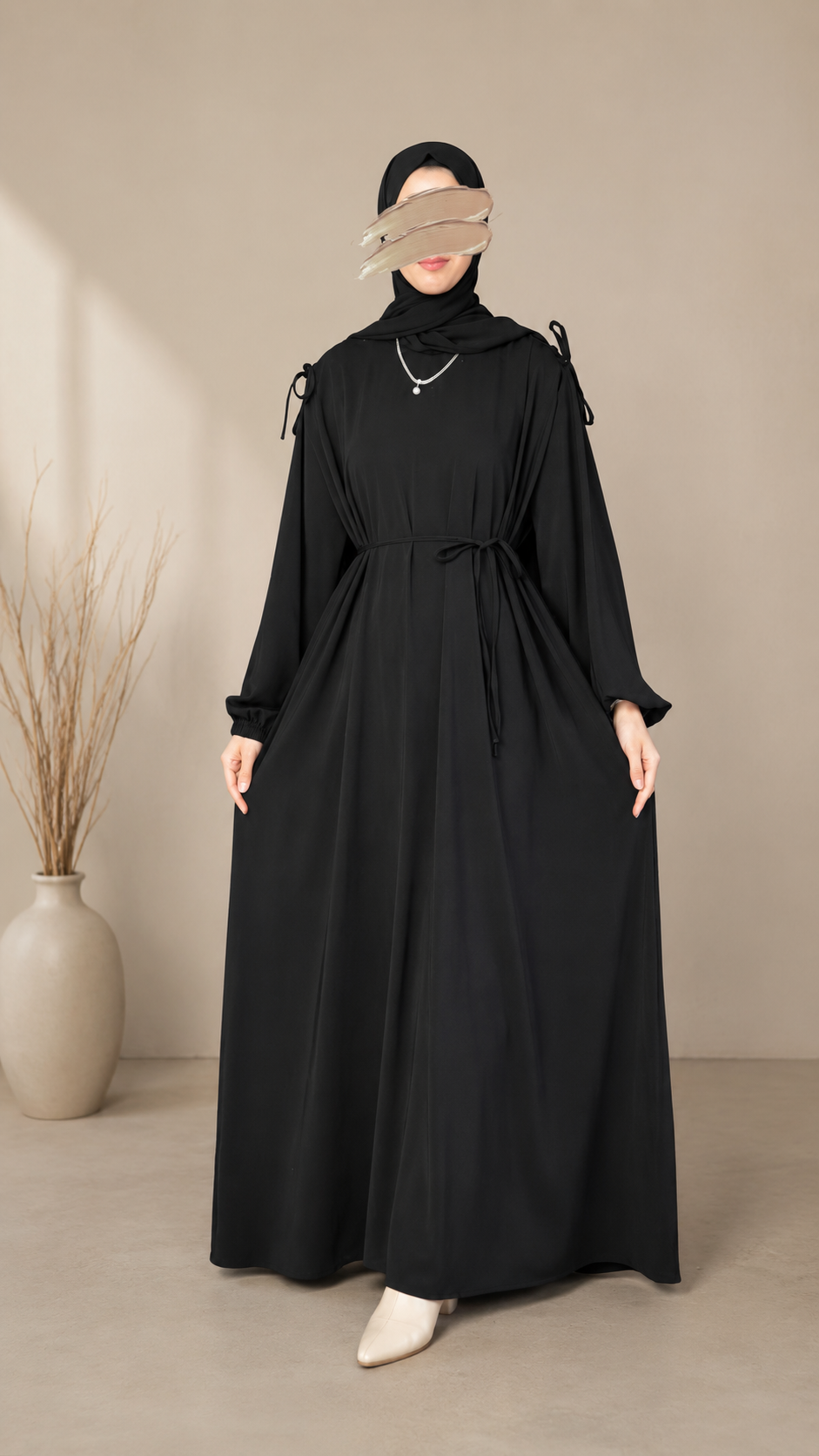 Safiya Medina Silk Abaya