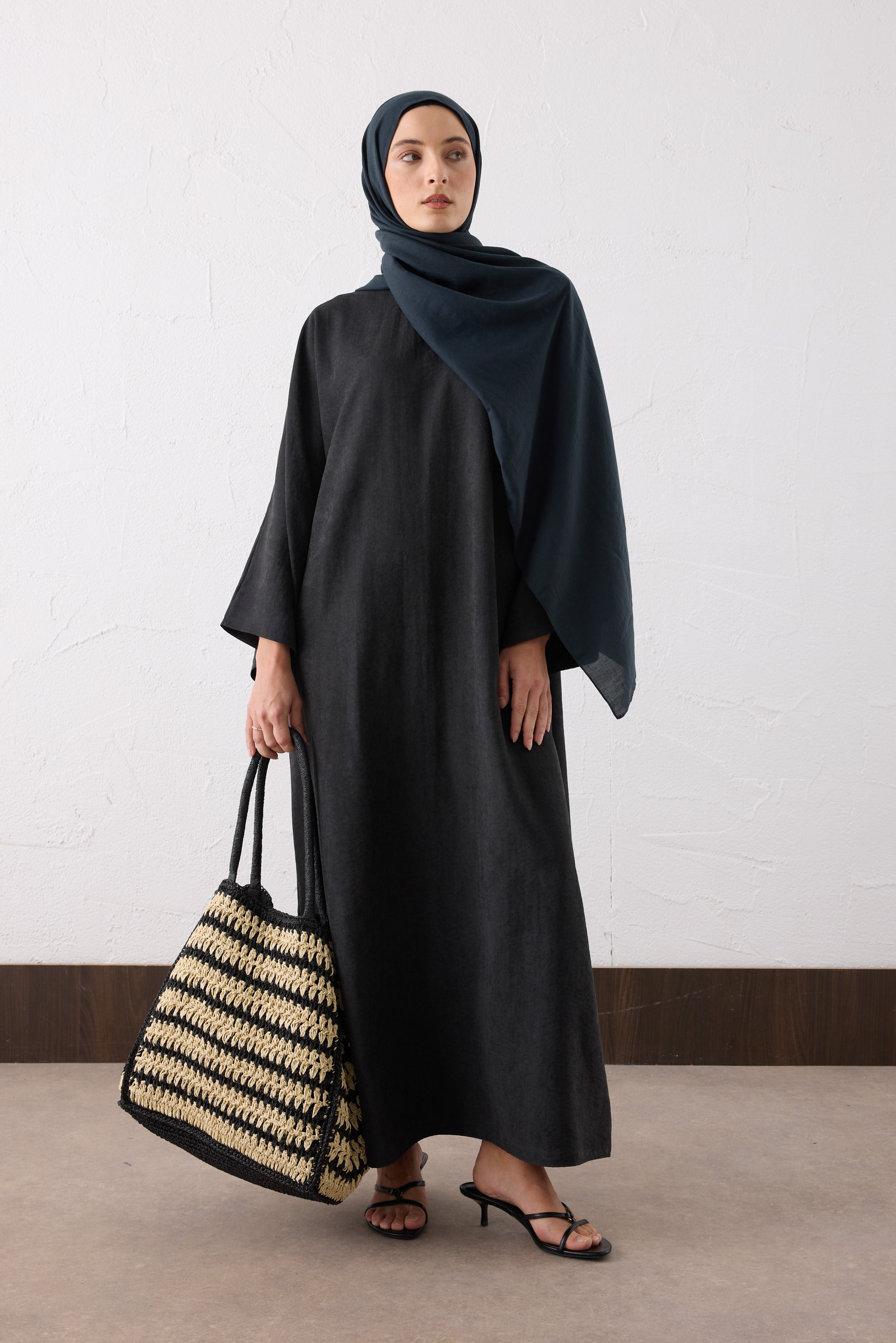 Sora Cupra Maxi Kleid