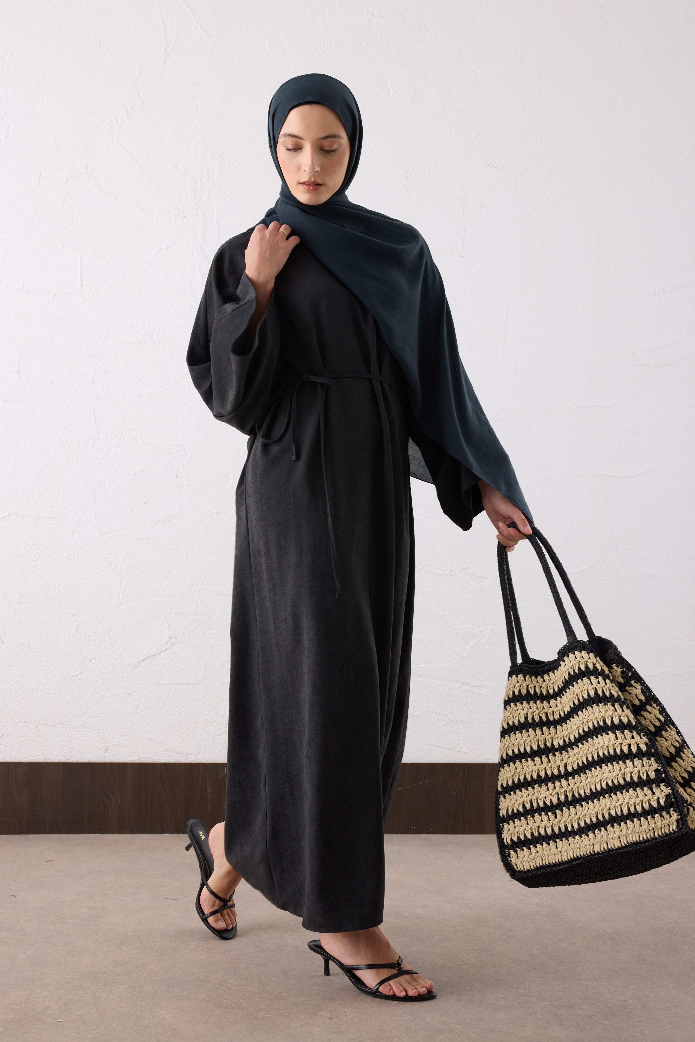 Sora Cupra Maxi Kleid