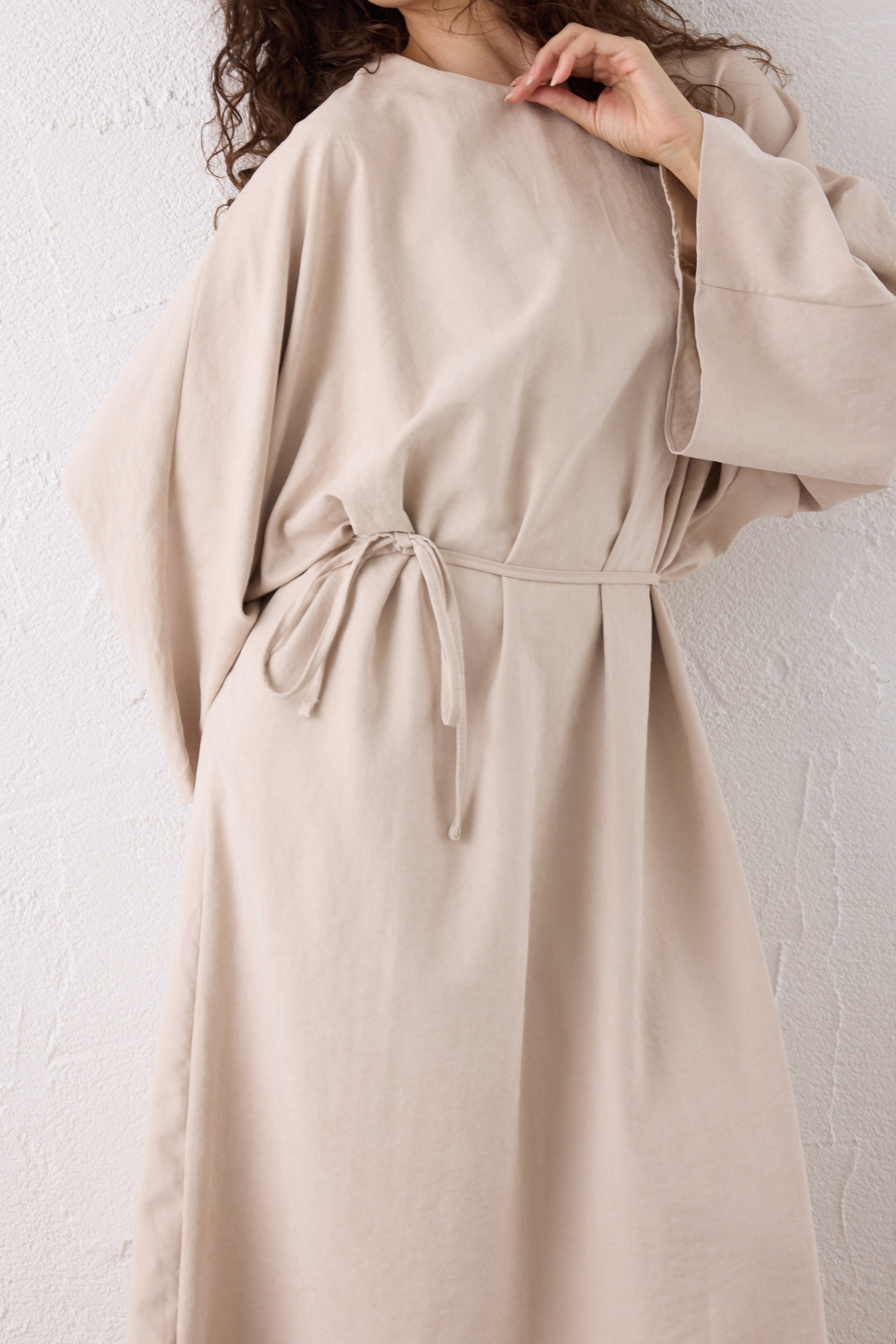 Sora Cupra Maxi Kleid
