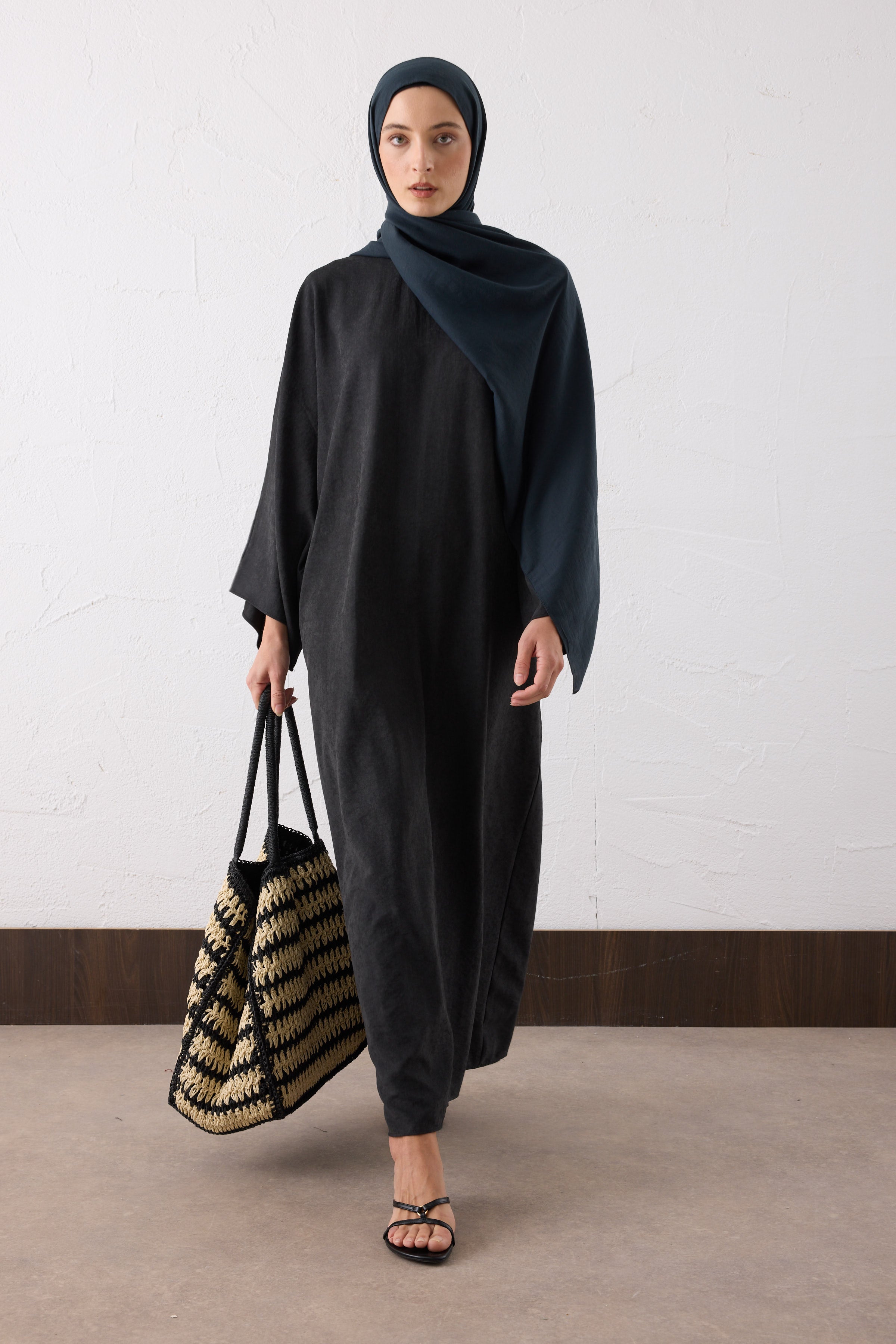 Sora Cupra Maxi Kleid