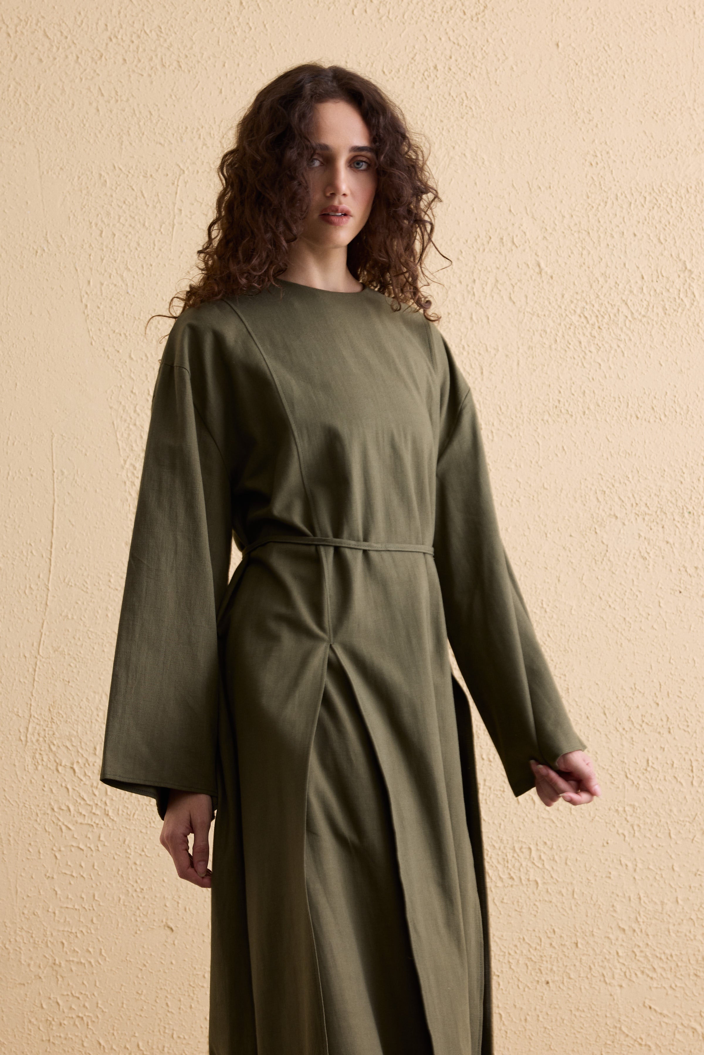 OASIS Leinen Maxi Tunika
