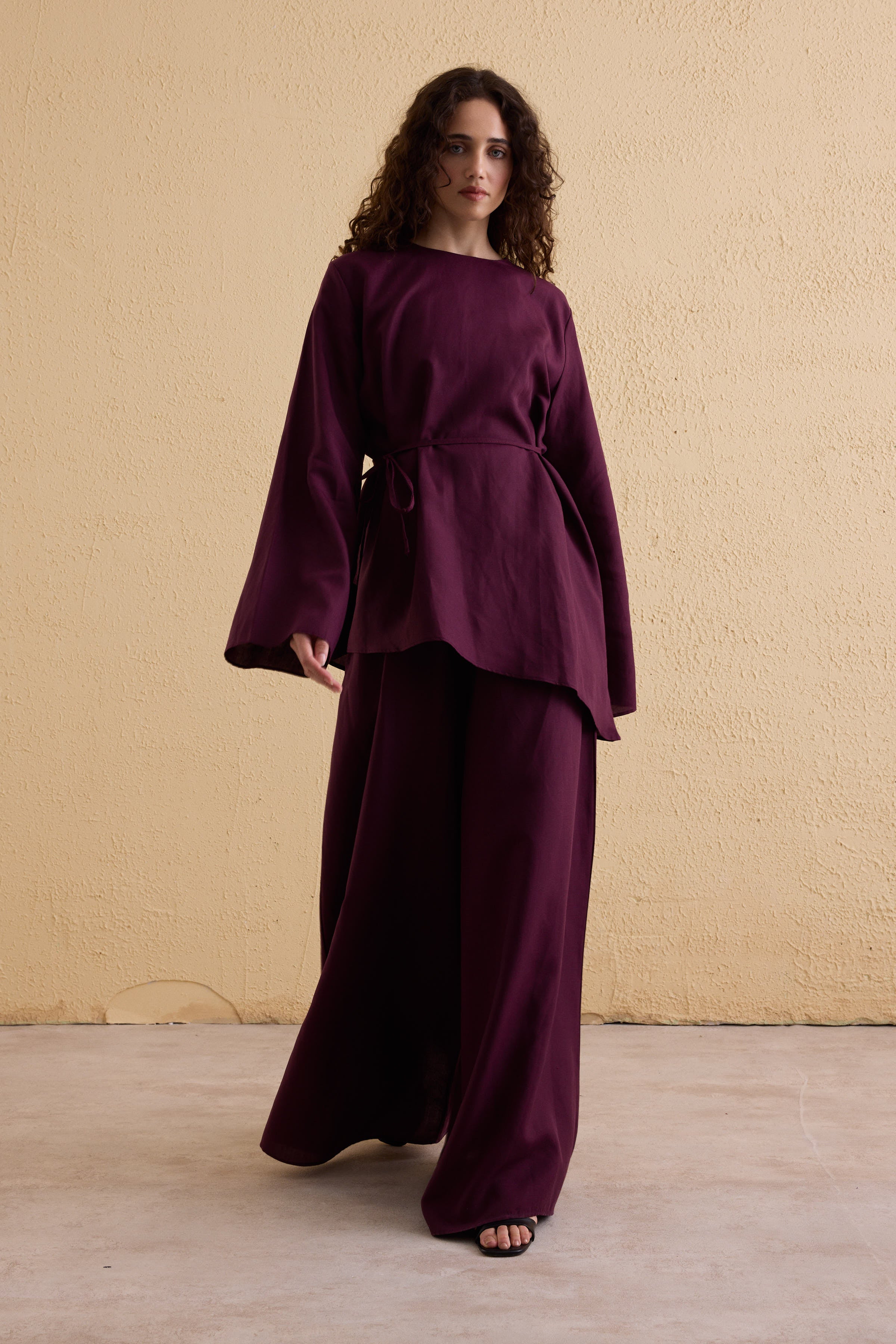 OASIS Leinen Tunika-Hosen Set