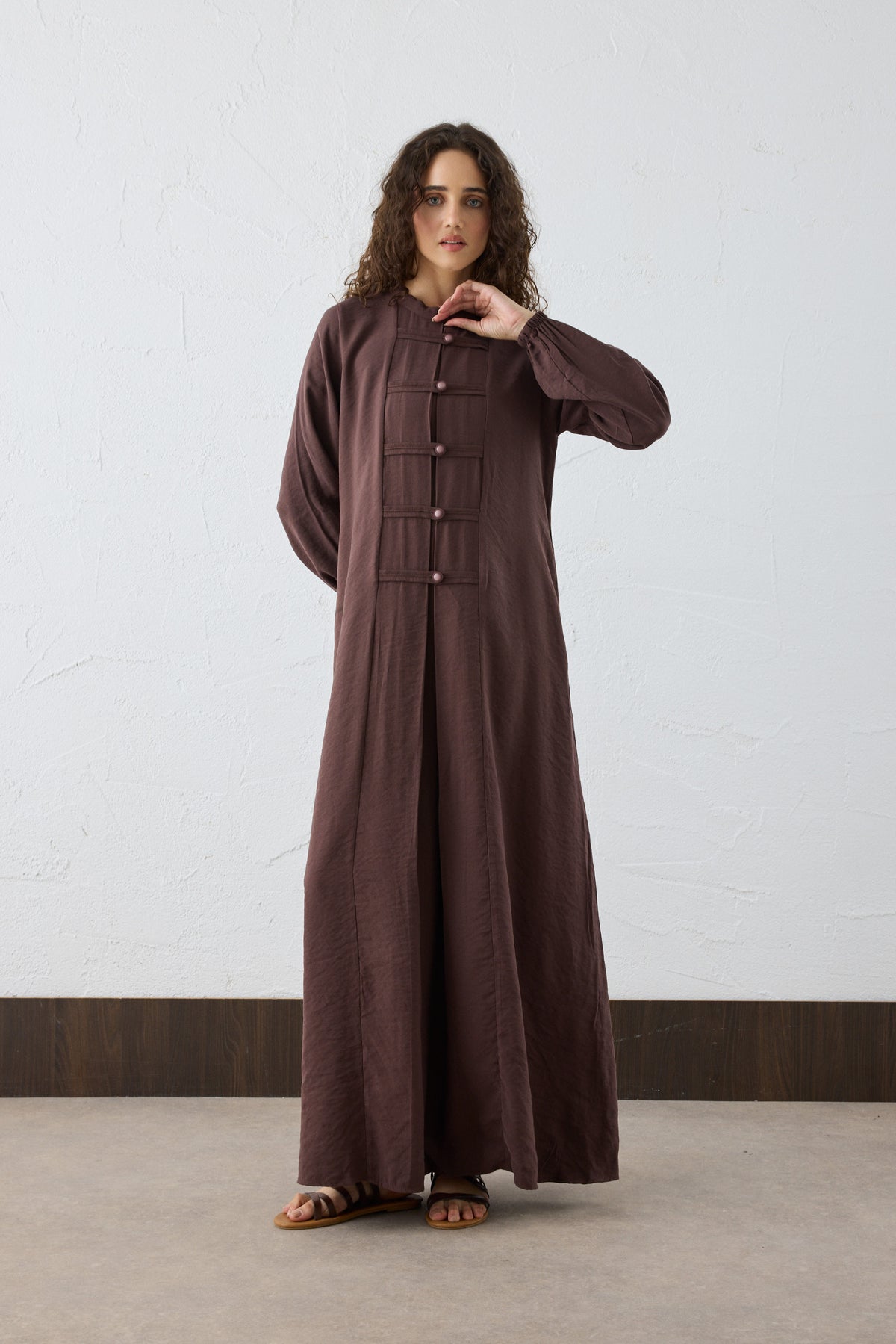 Asia Tencel (Lyocell) Maxi Kleid