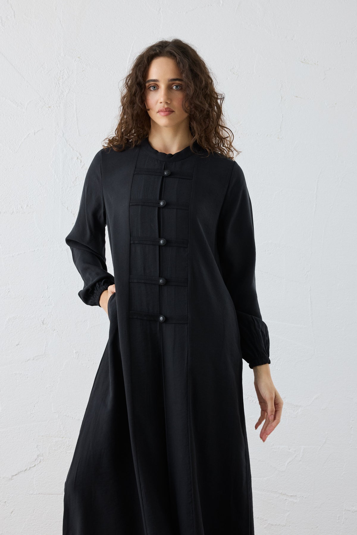 Asia Tencel (Lyocell) Maxi Kleid