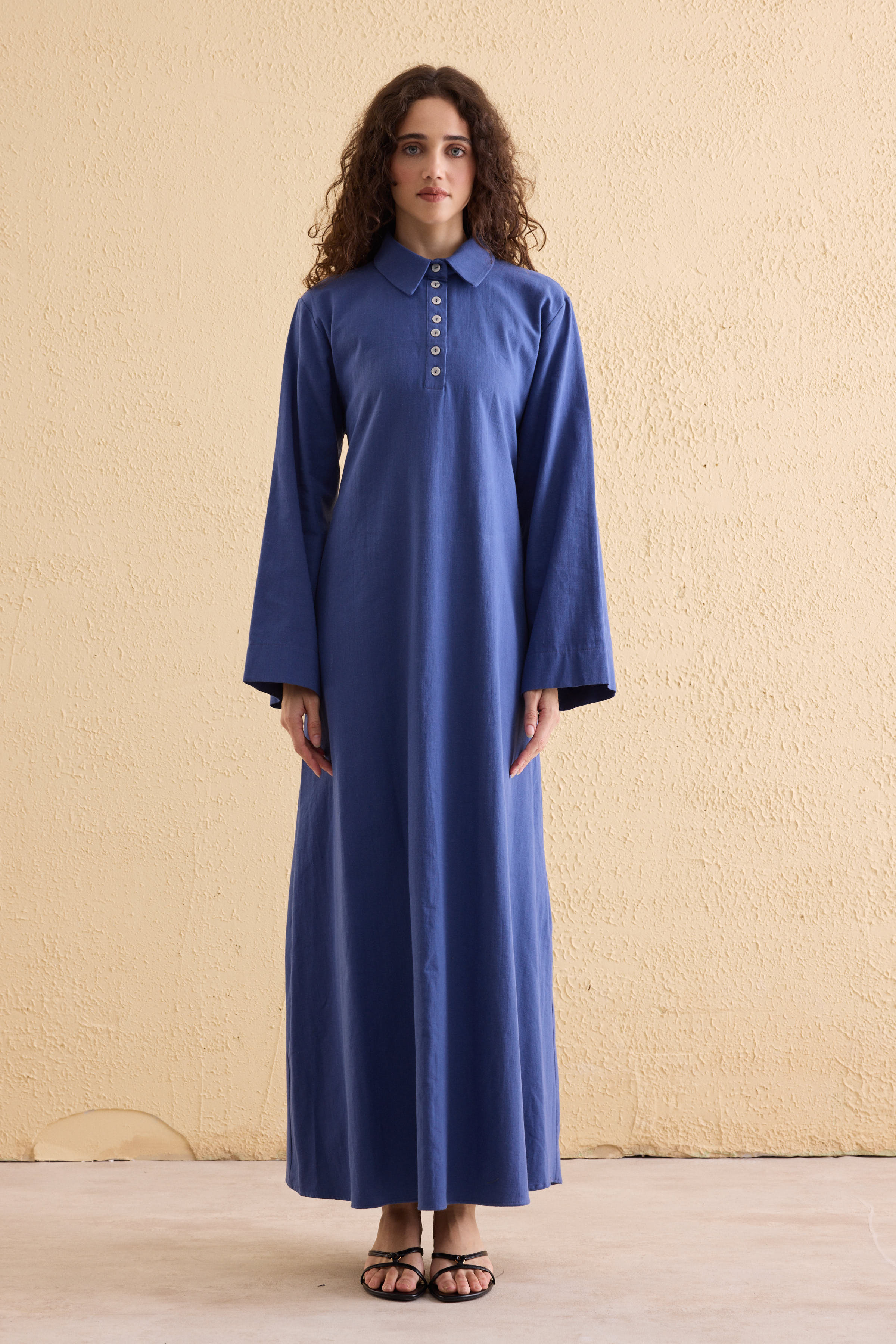 OASİS Leinen Maxi Kleid