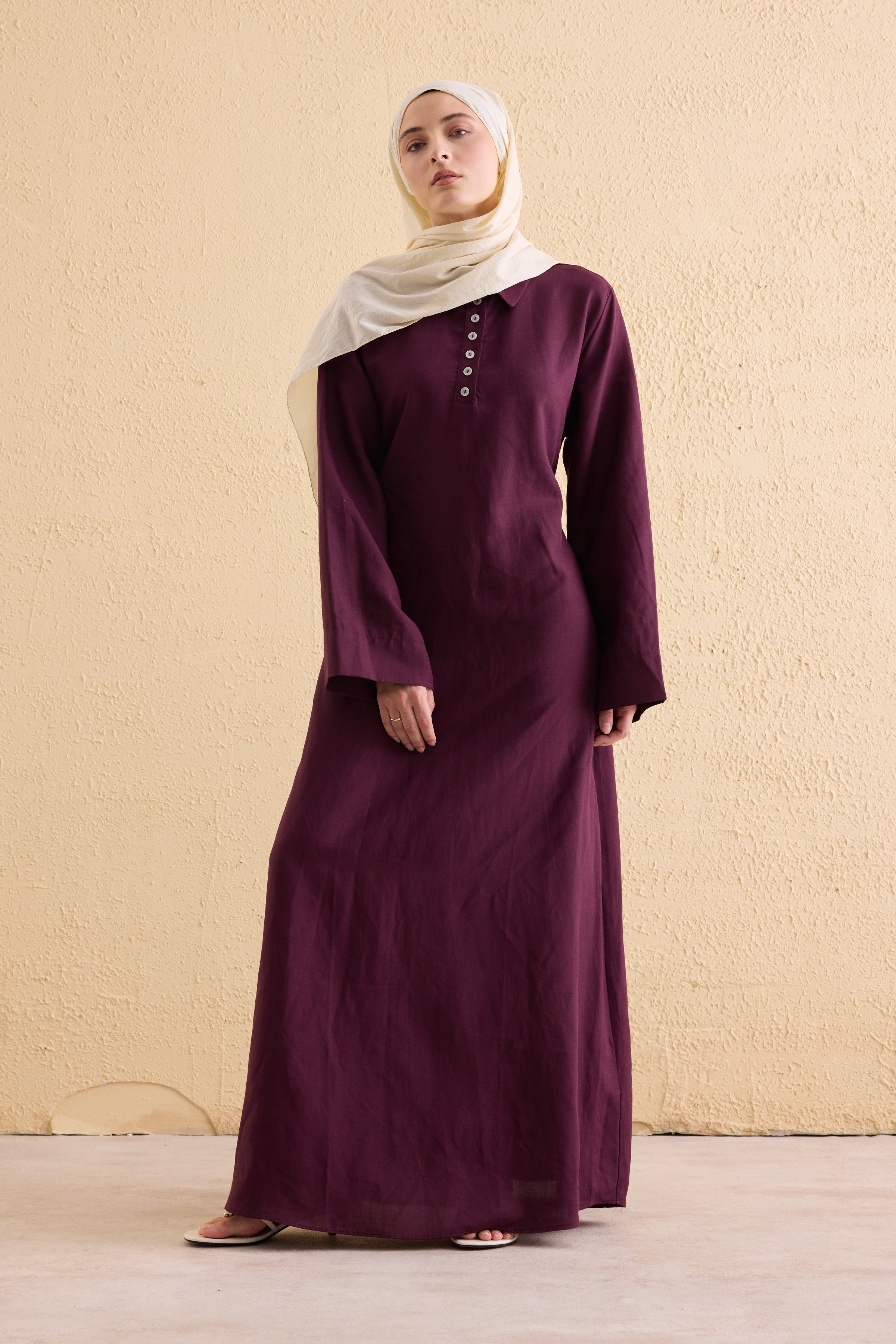 OASİS Leinen Maxi Kleid