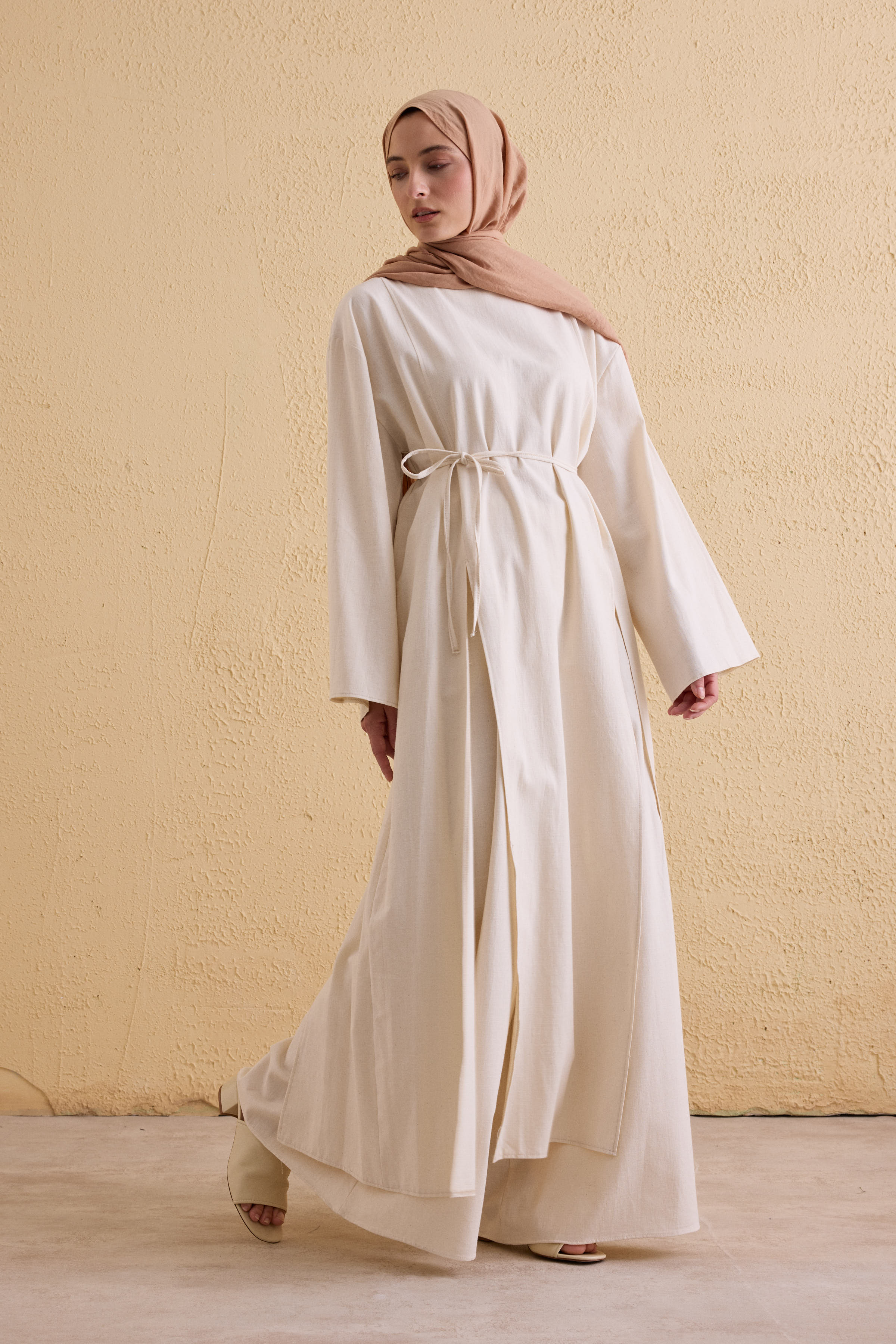 OASIS Leinen Maxi Tunika