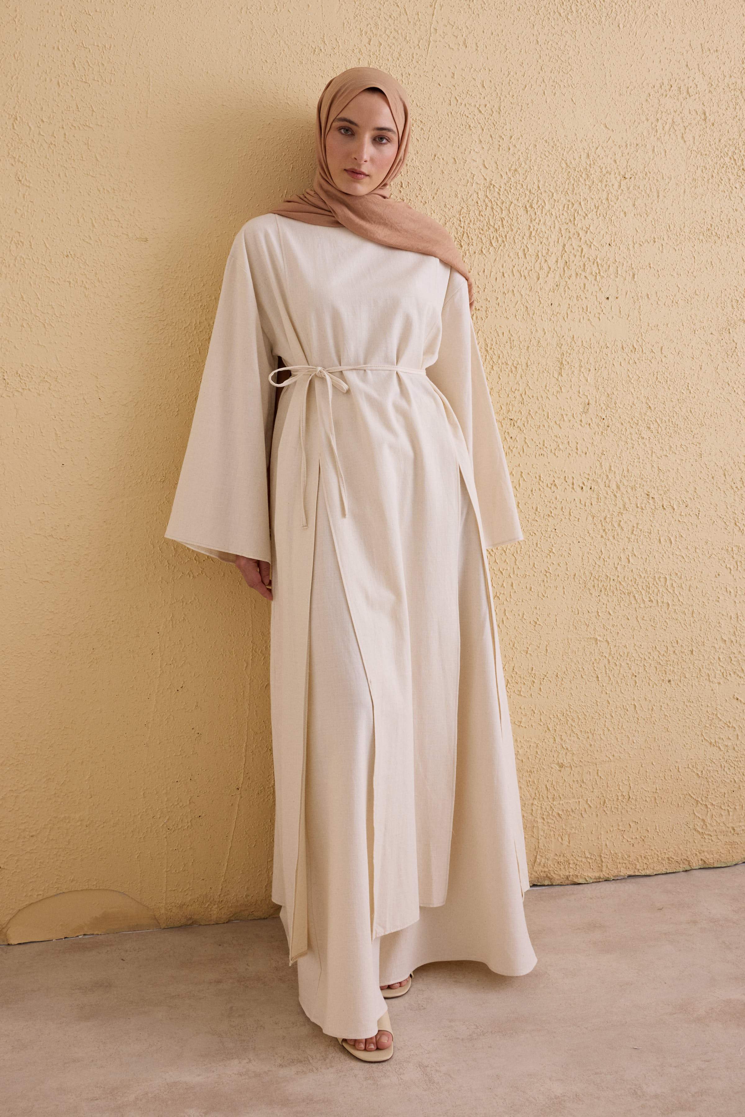 OASIS Leinen Maxi Tunika