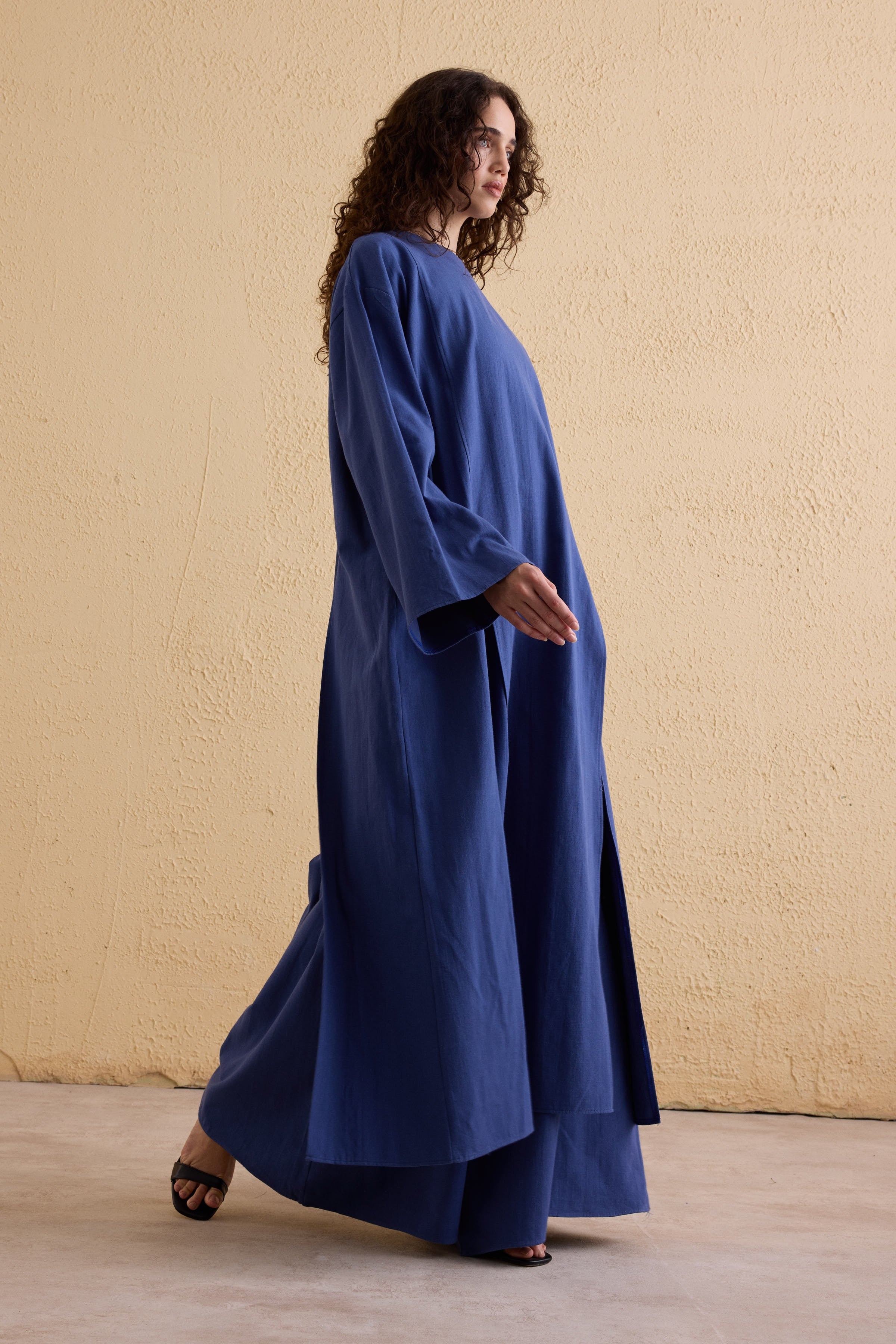 OASIS Leinen Maxi Tunika