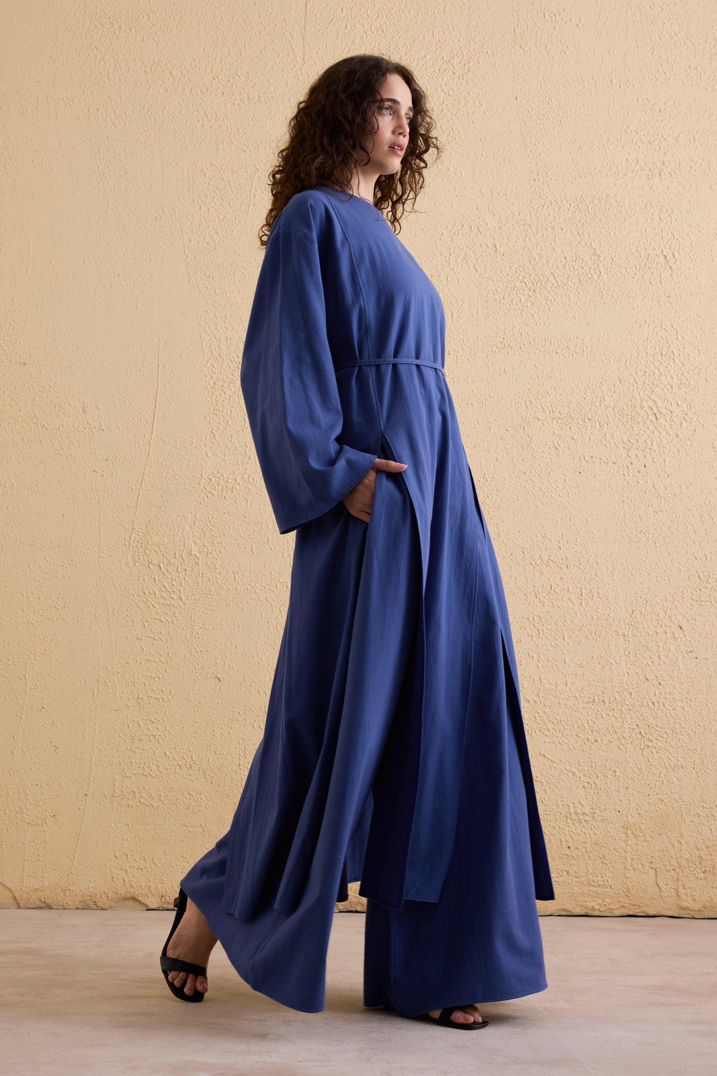 OASIS Leinen Maxi Tunika