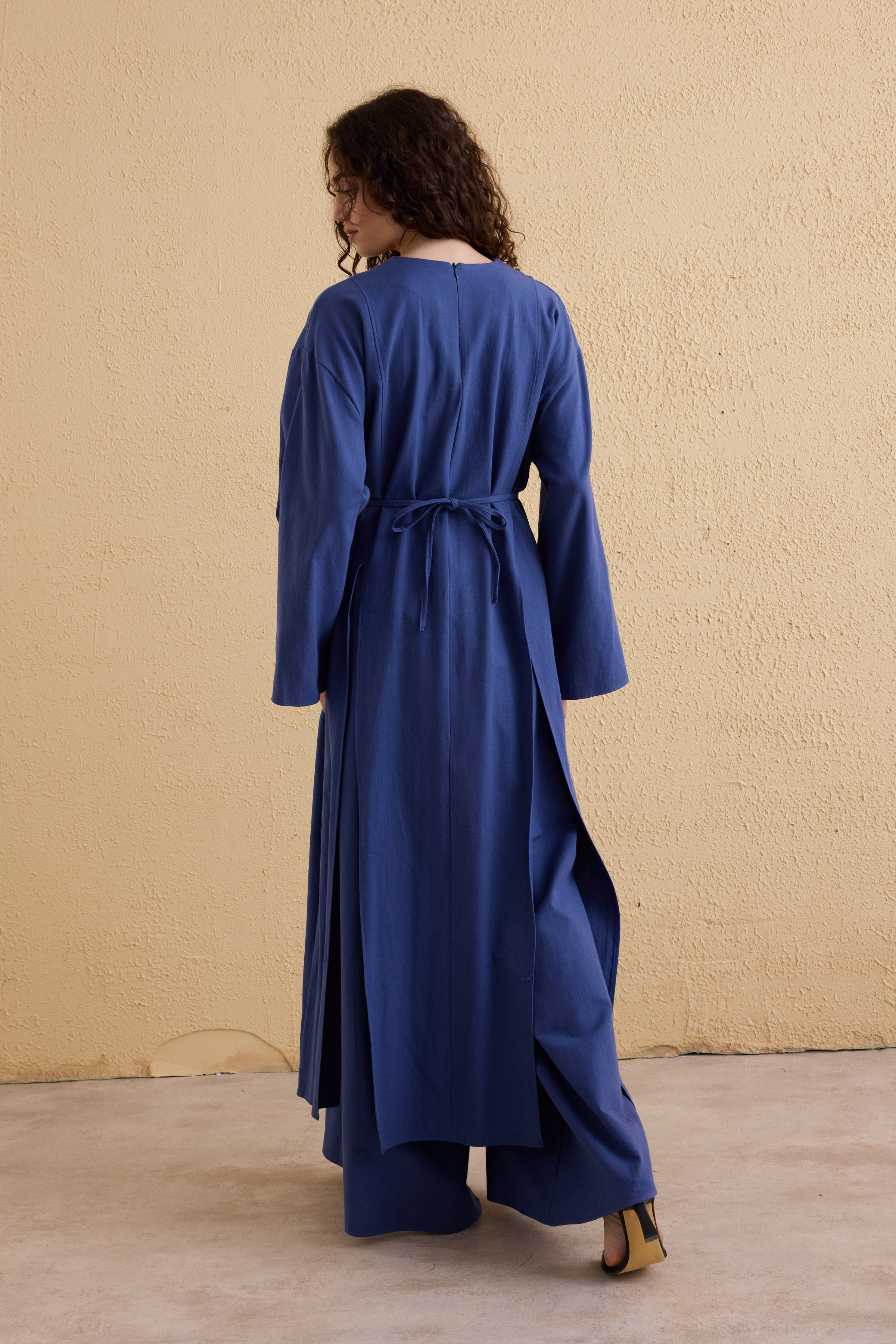 OASIS Leinen Maxi Tunika