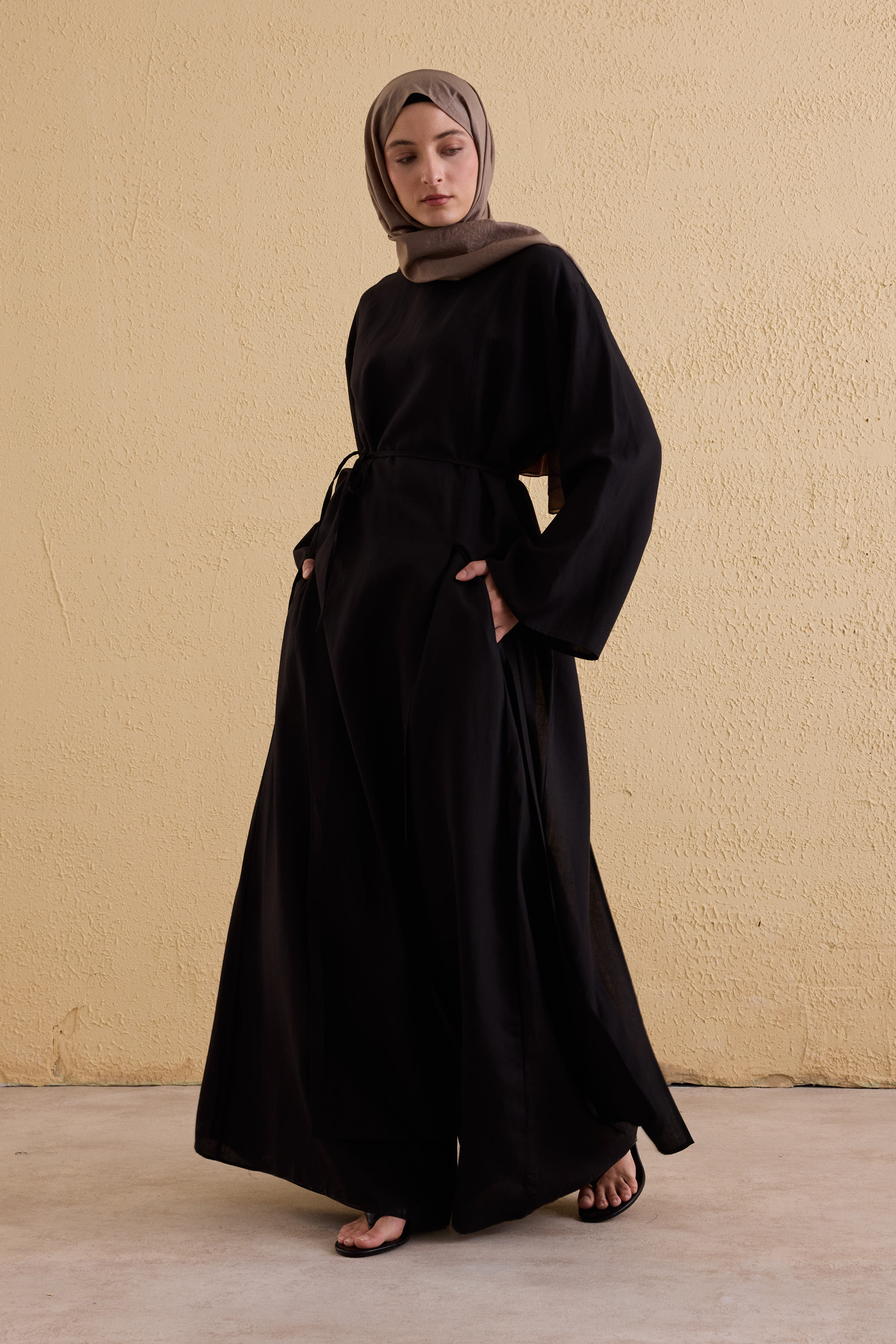 OASIS Leinen Maxi Tunika