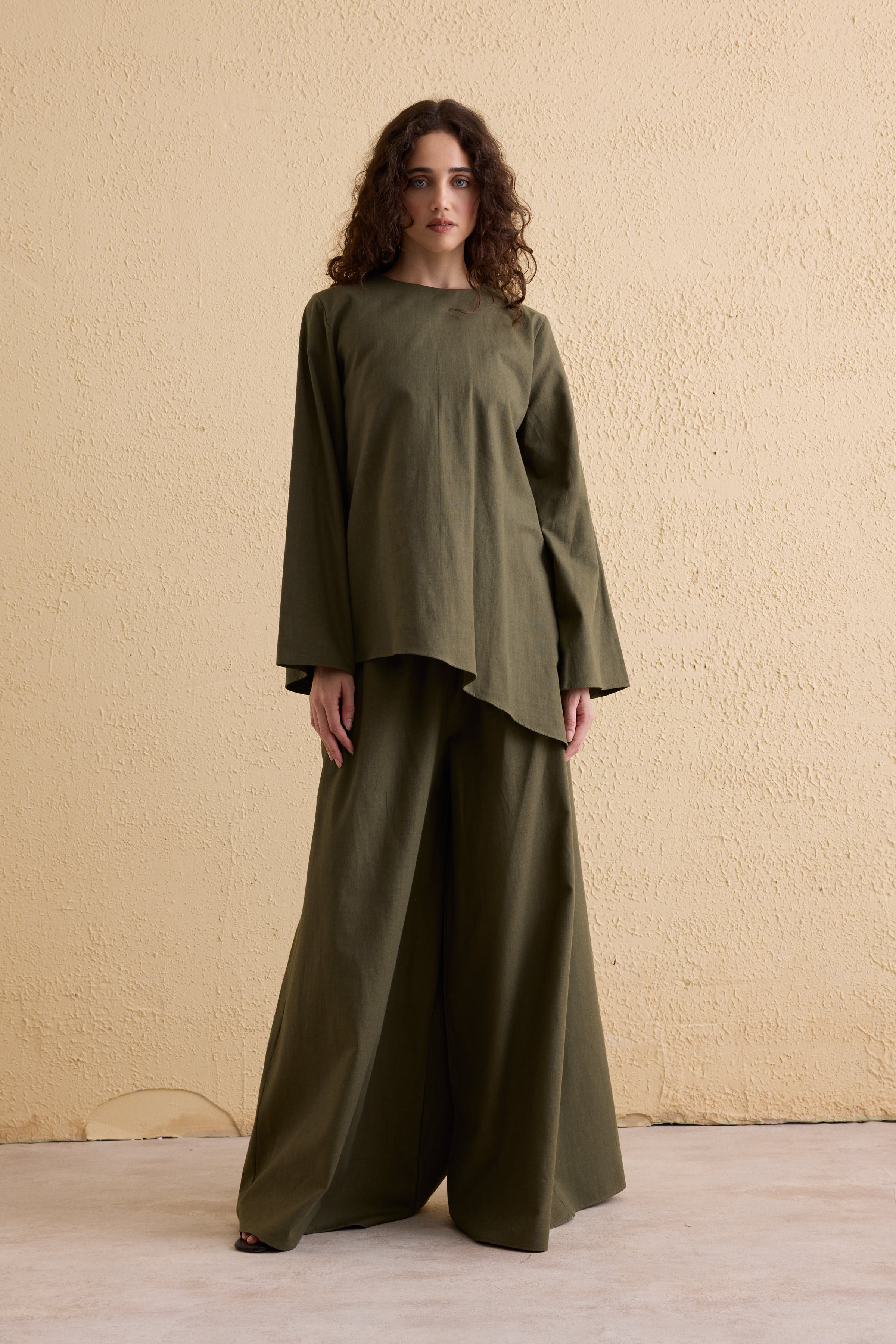 OASIS Leinen Tunika-Hosen Set