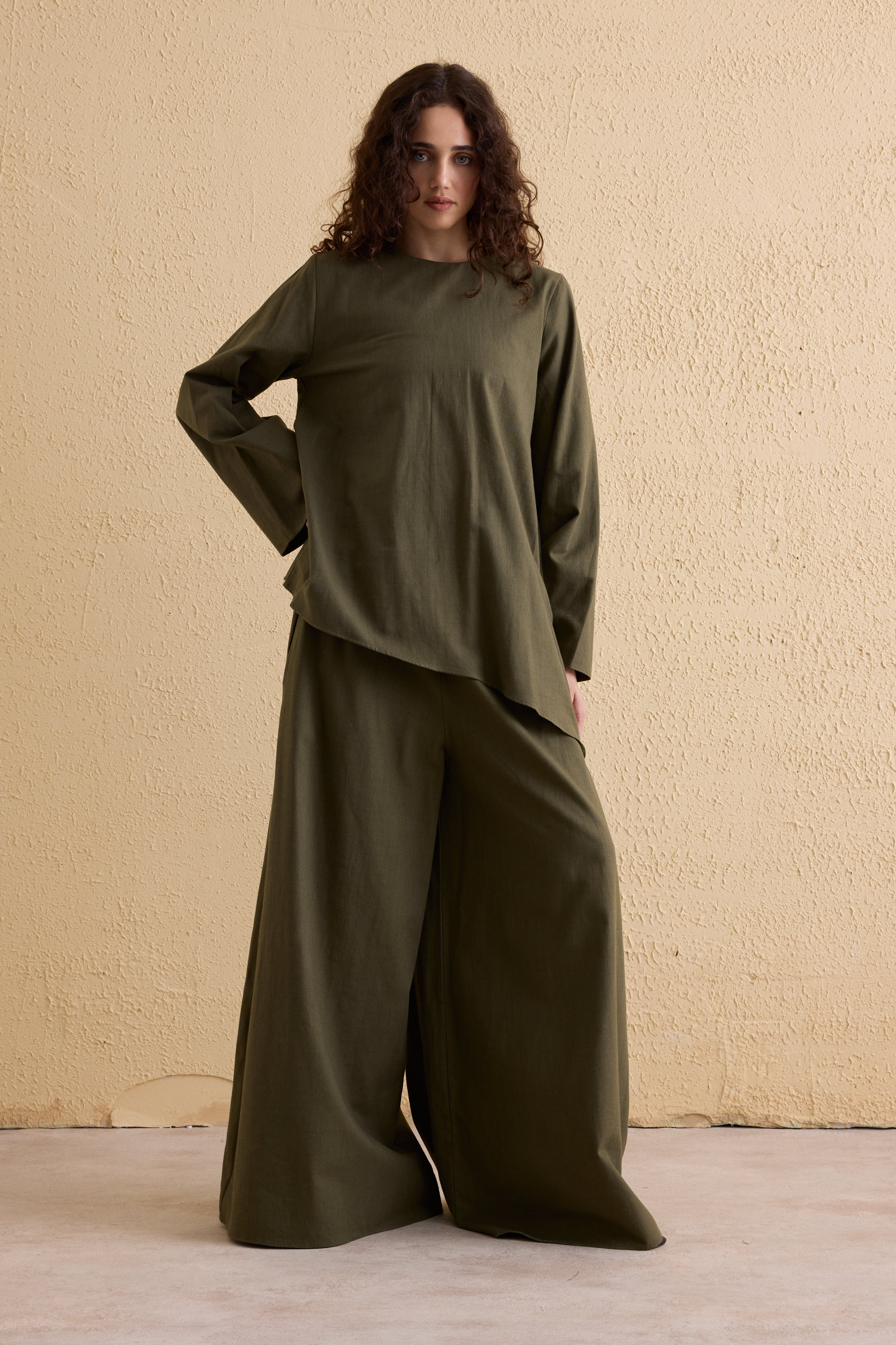 OASIS Leinen Tunika-Hosen Set