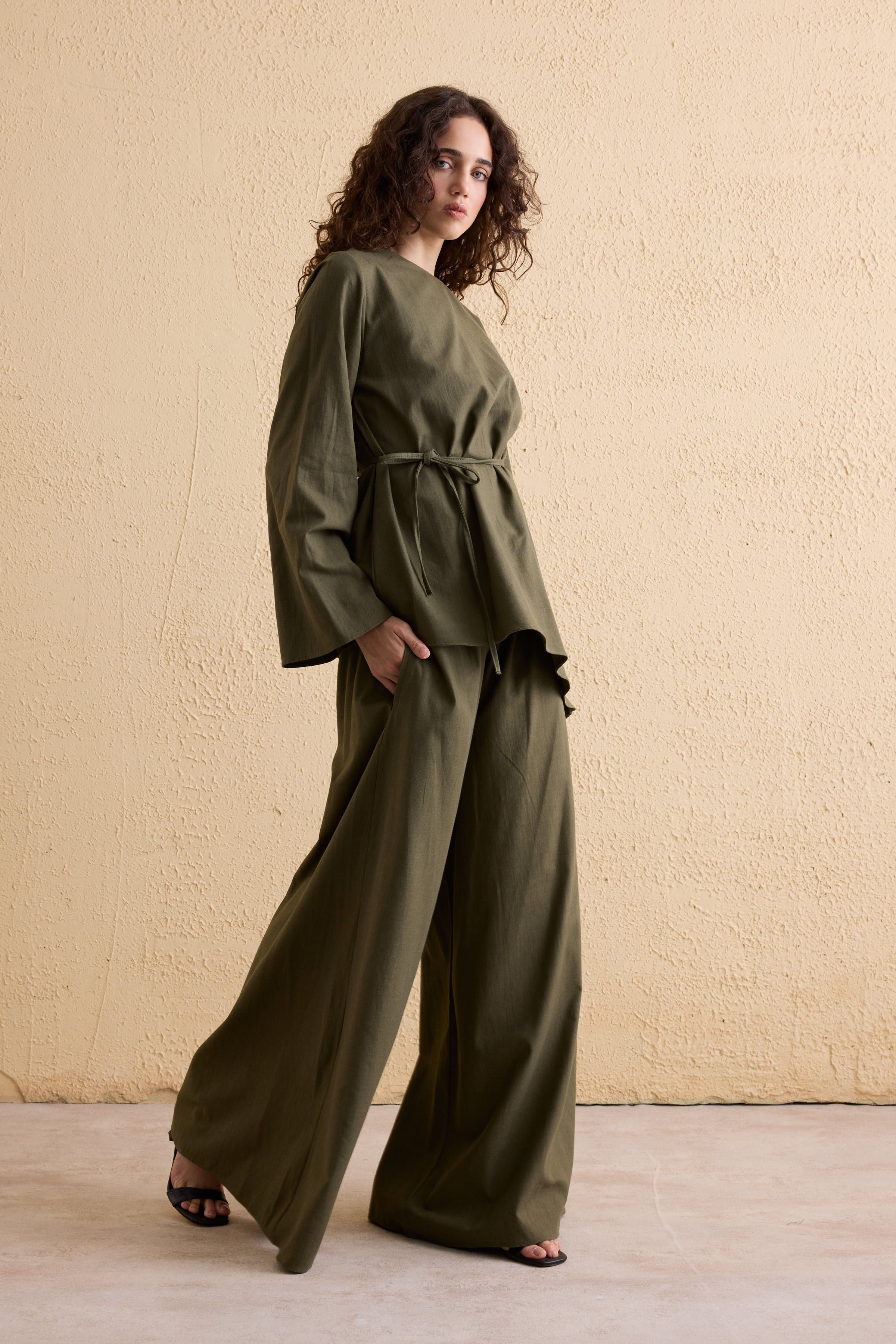 OASIS Leinen Tunika-Hosen Set