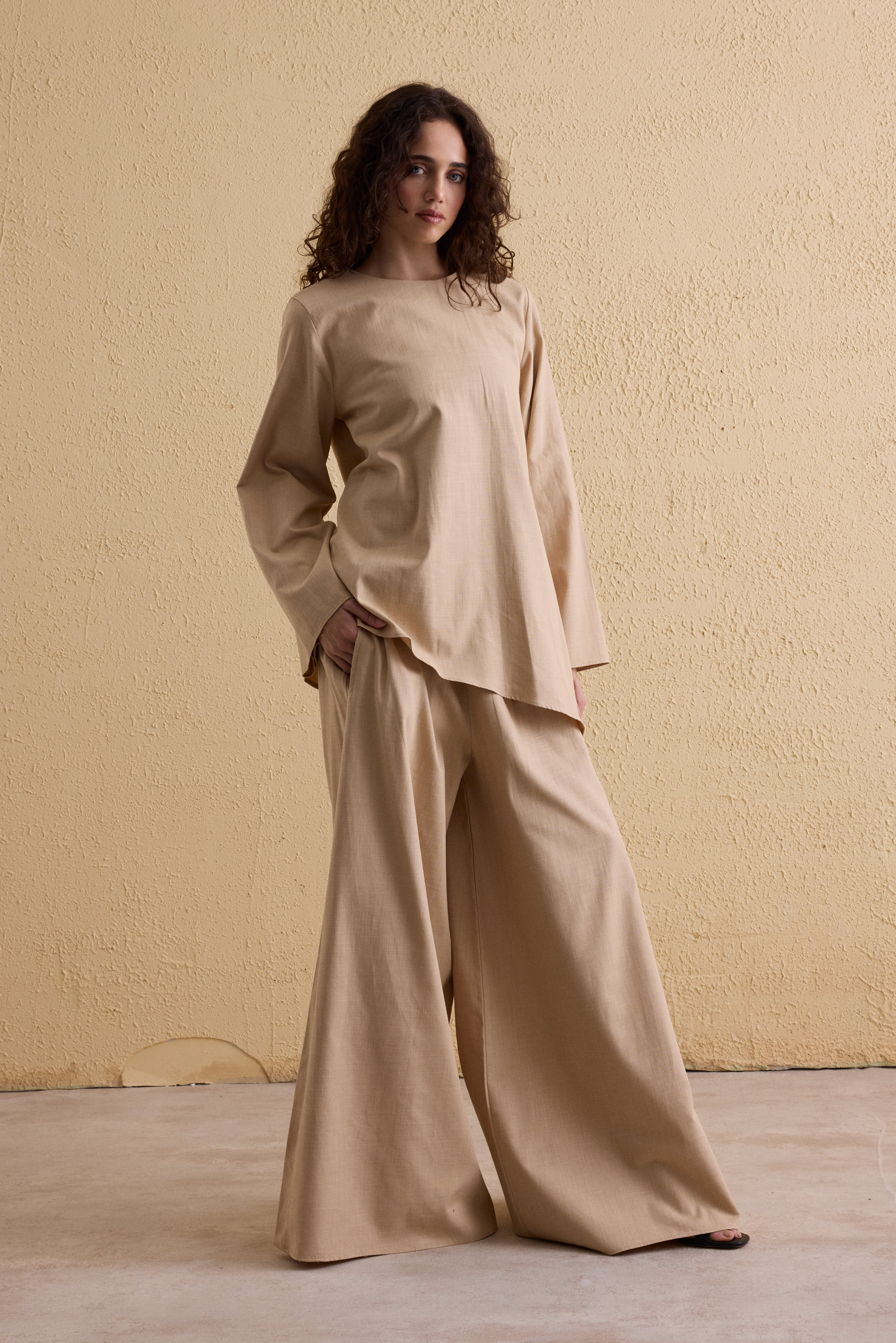 OASIS Leinen Tunika-Hosen Set