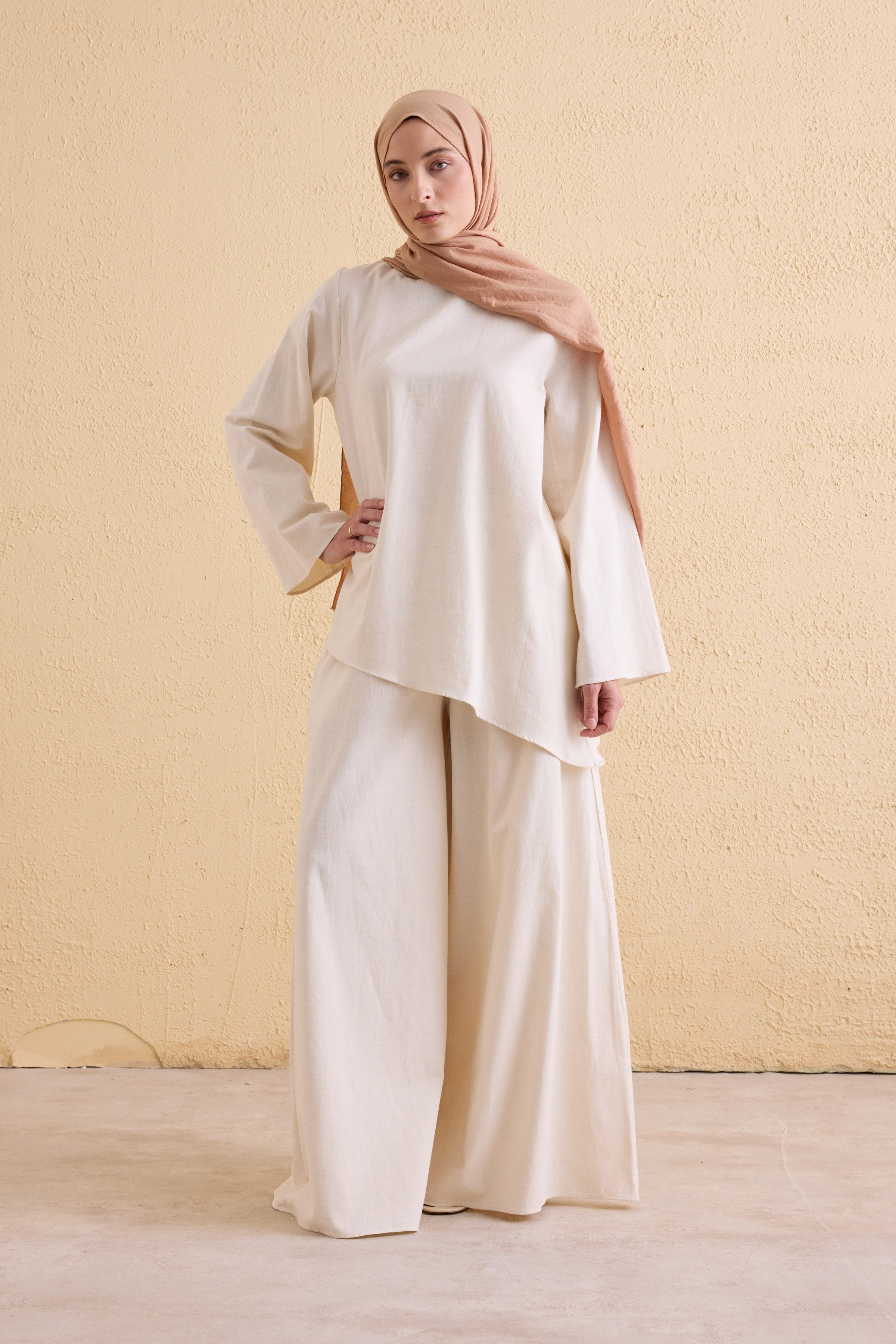 OASIS Leinen Tunika-Hosen Set