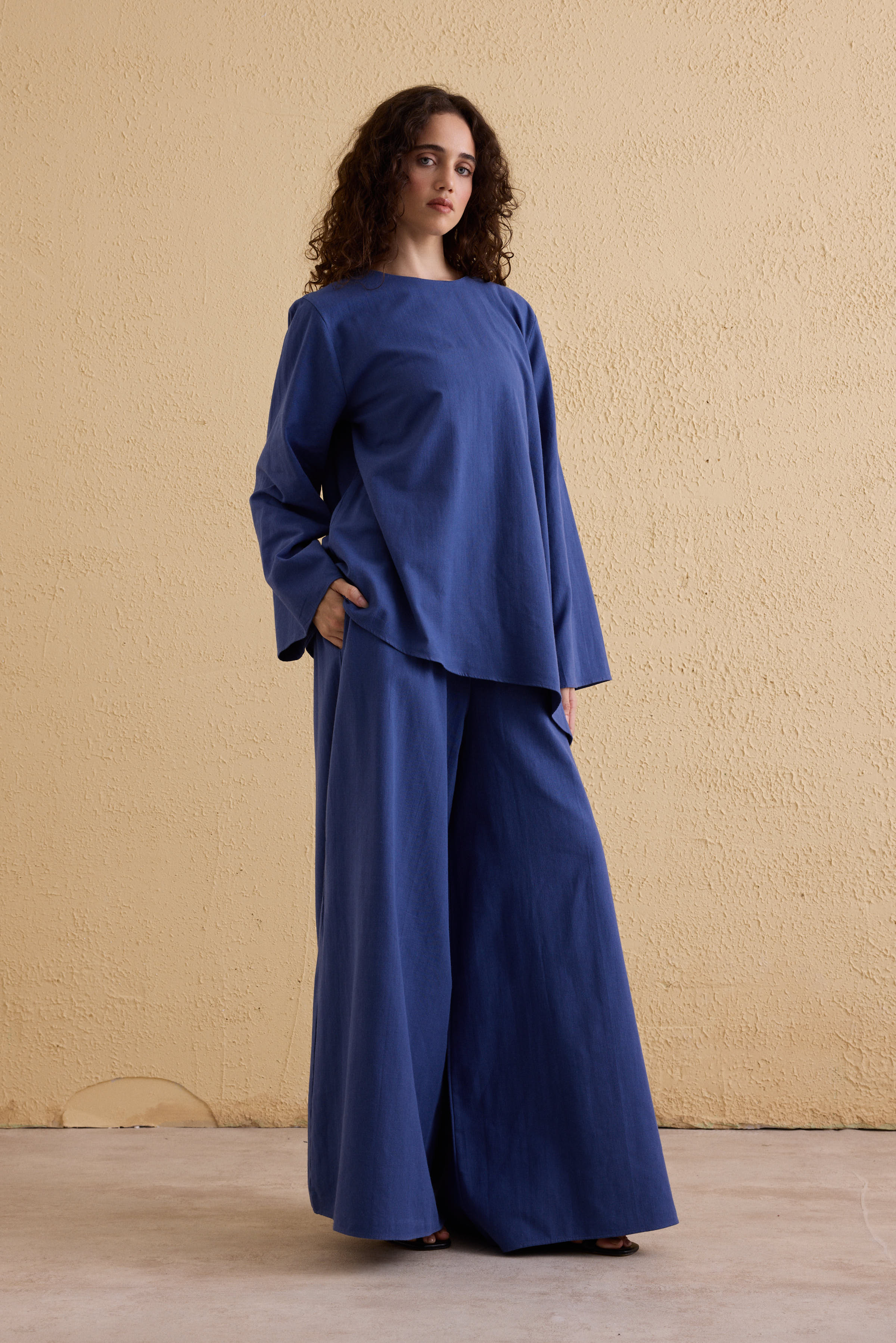 OASIS Leinen Tunika-Hosen Set