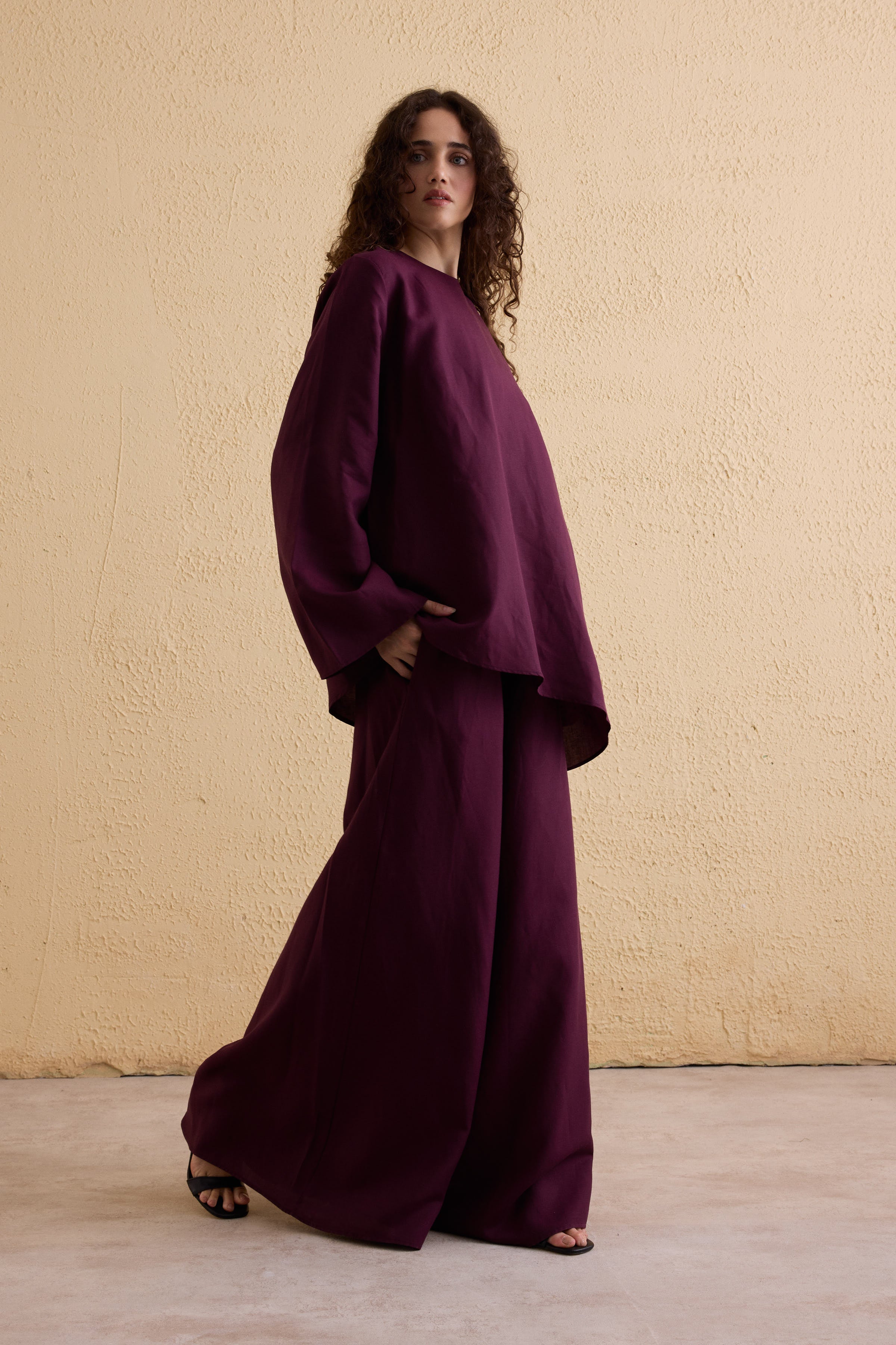 OASIS Leinen Tunika-Hosen Set