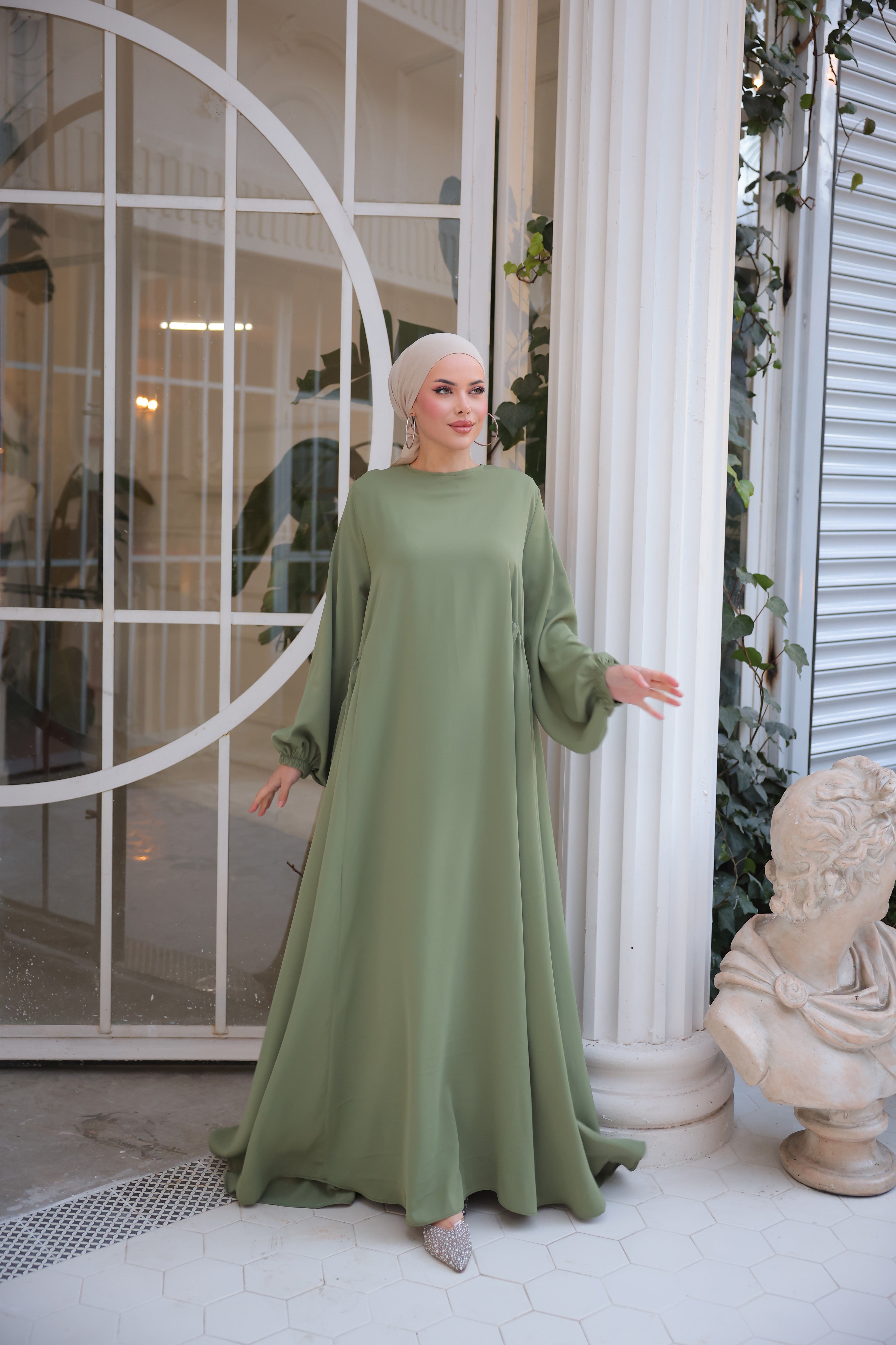 Rabia Dubai İpek Abaya