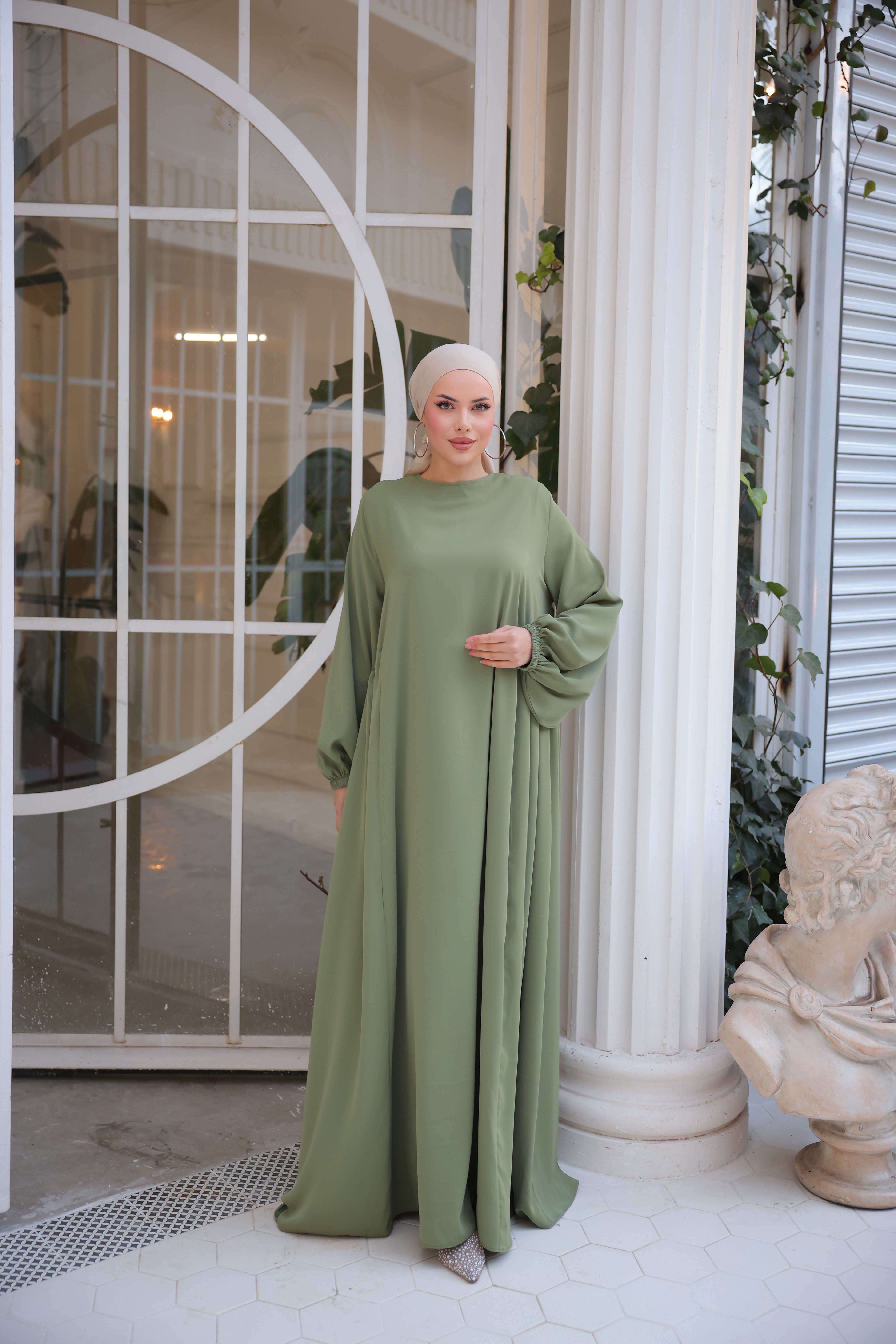 Rabia Dubai İpek Abaya