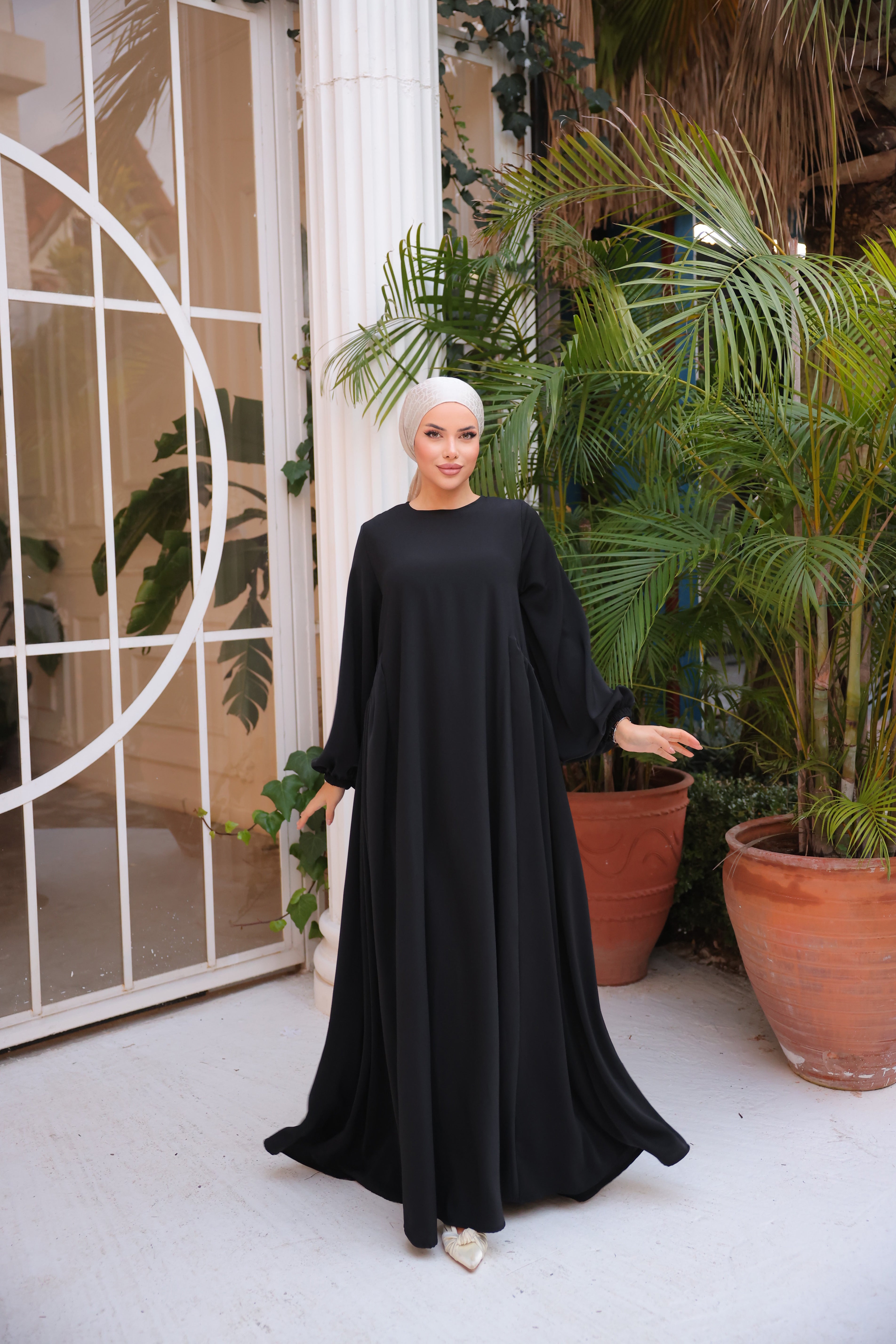 Rabia Dubai Silk Abaya