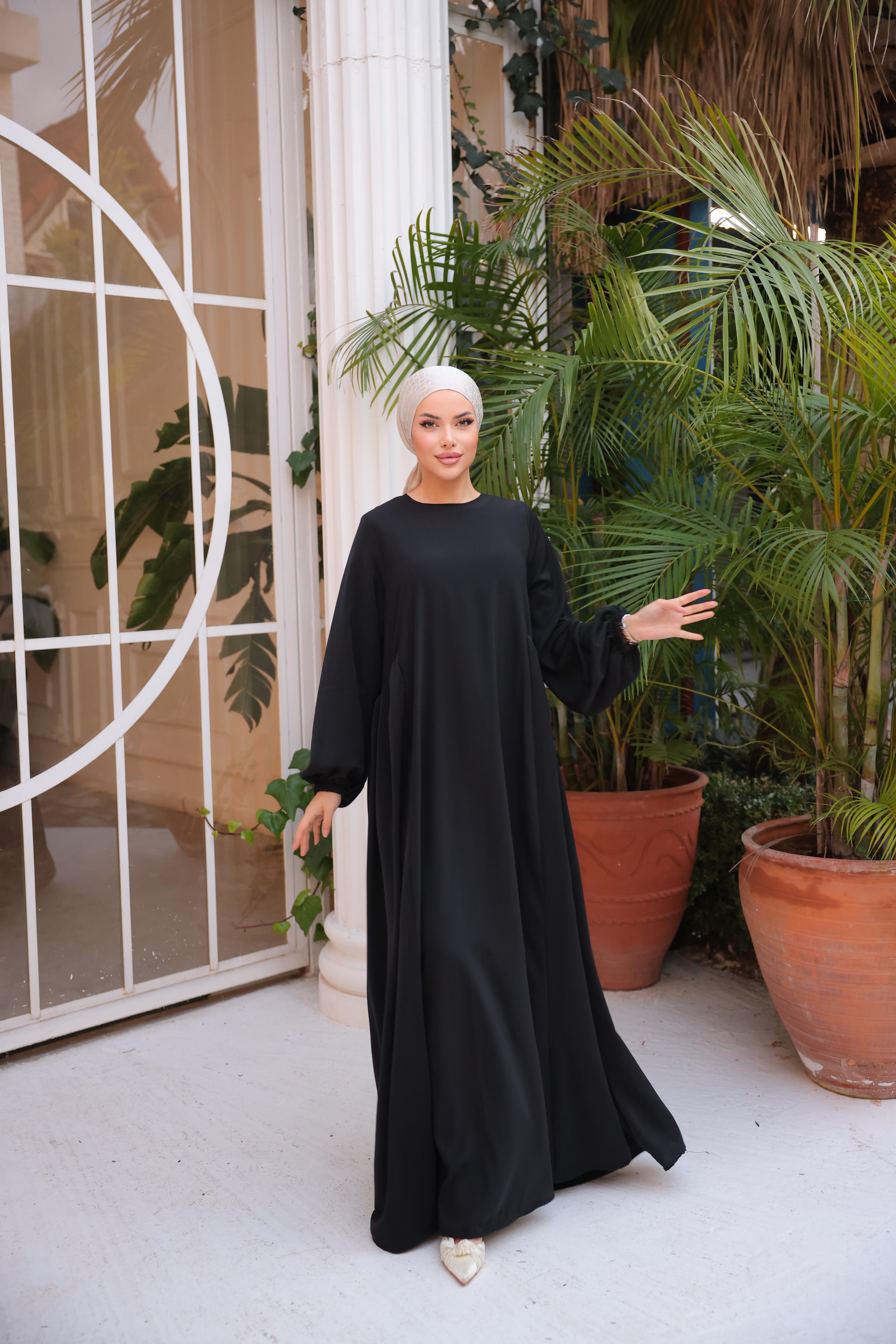 Rabia Dubai İpek Abaya