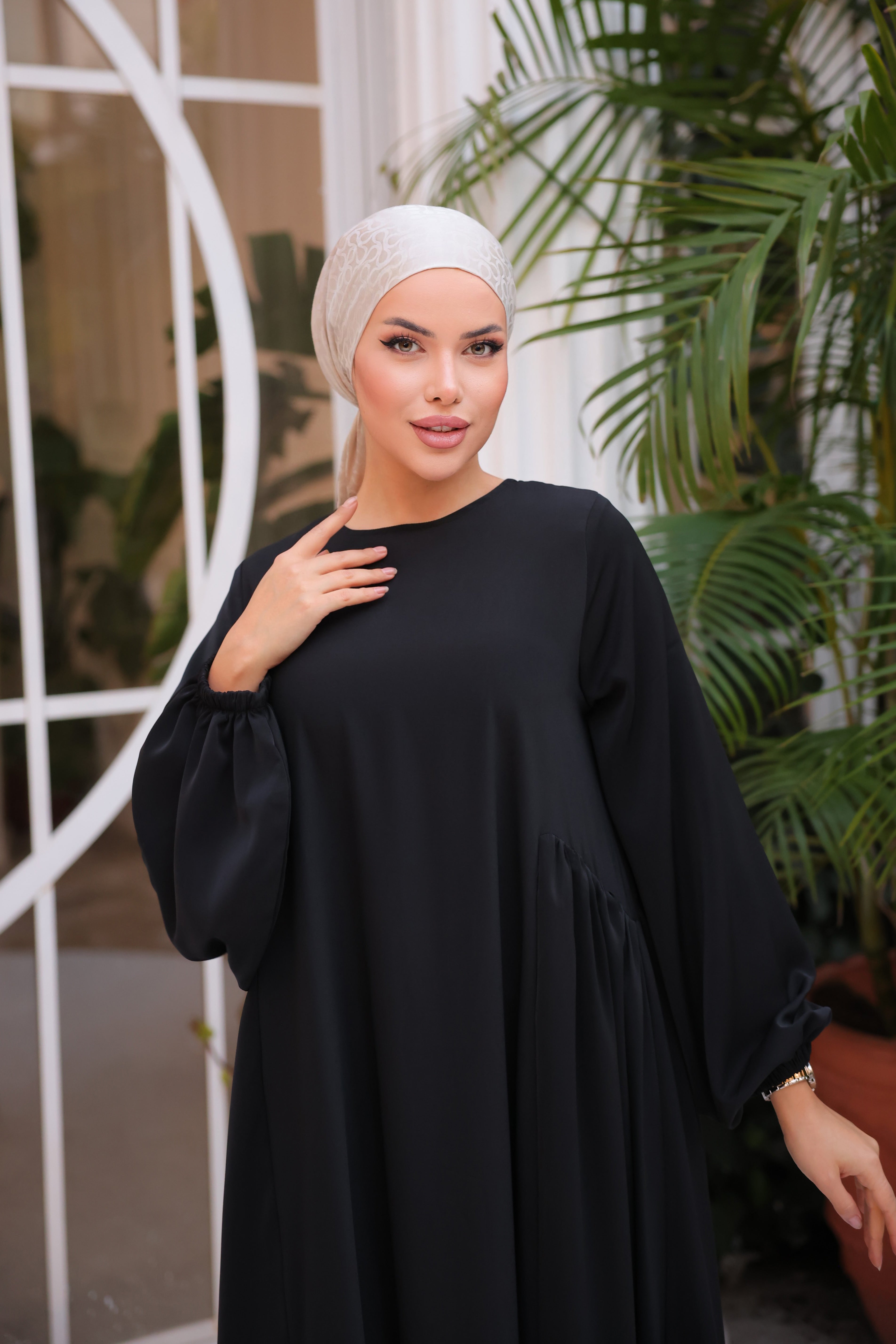Rabia Dubai Silk Abaya