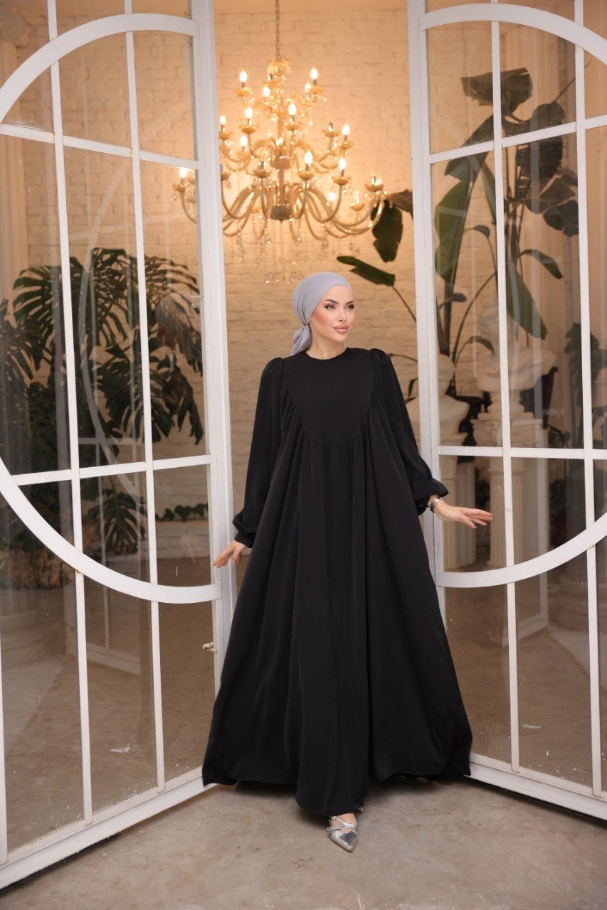 Safa Dubai İpek Abaya