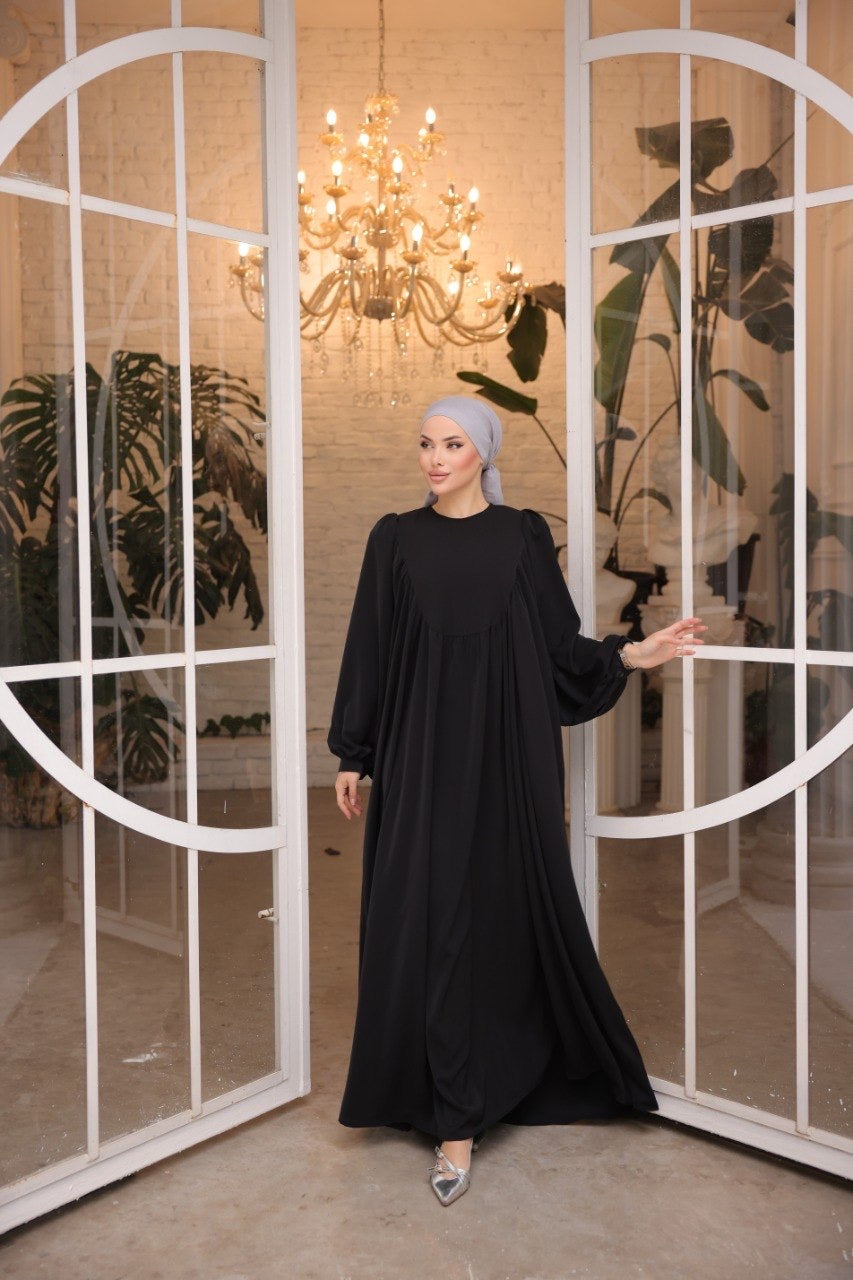 Safa Dubai İpek Abaya