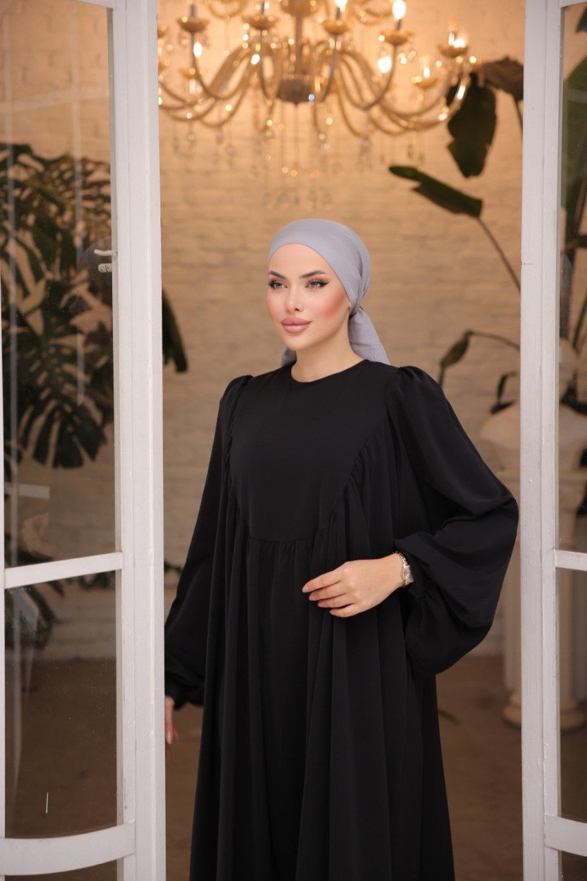 Safa Dubai Silk Abaya