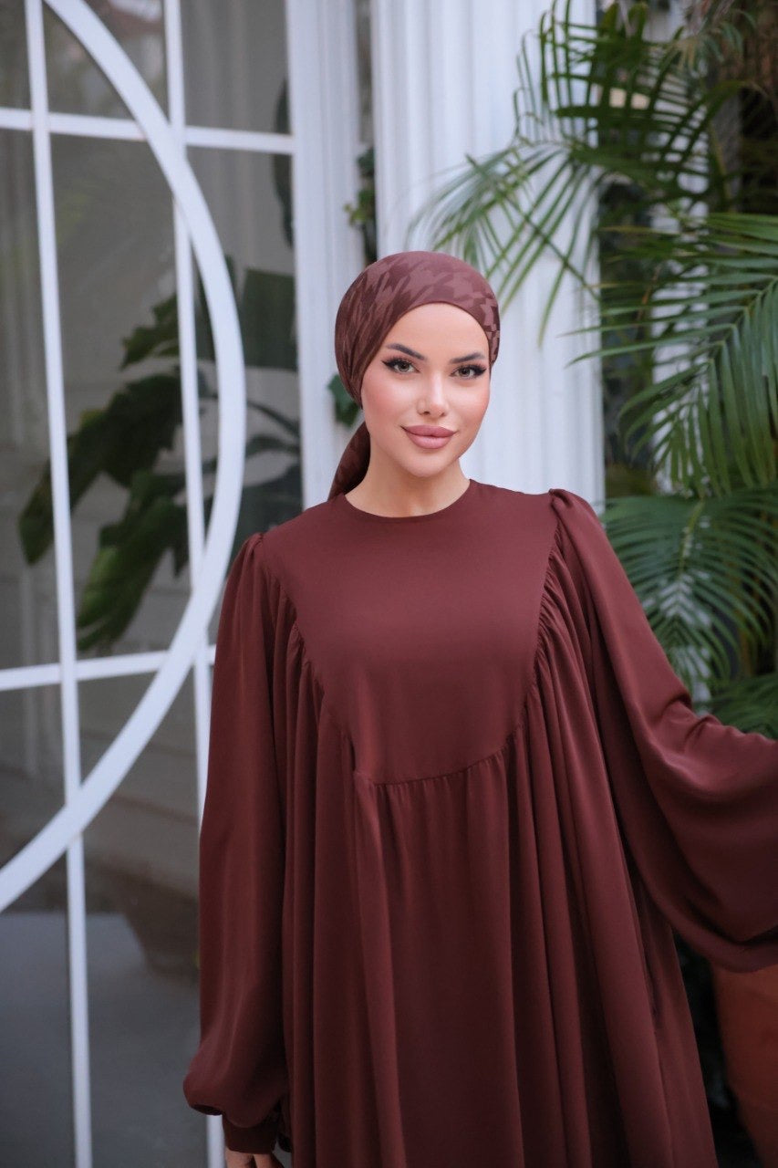 Safa Dubai Silk Abaya