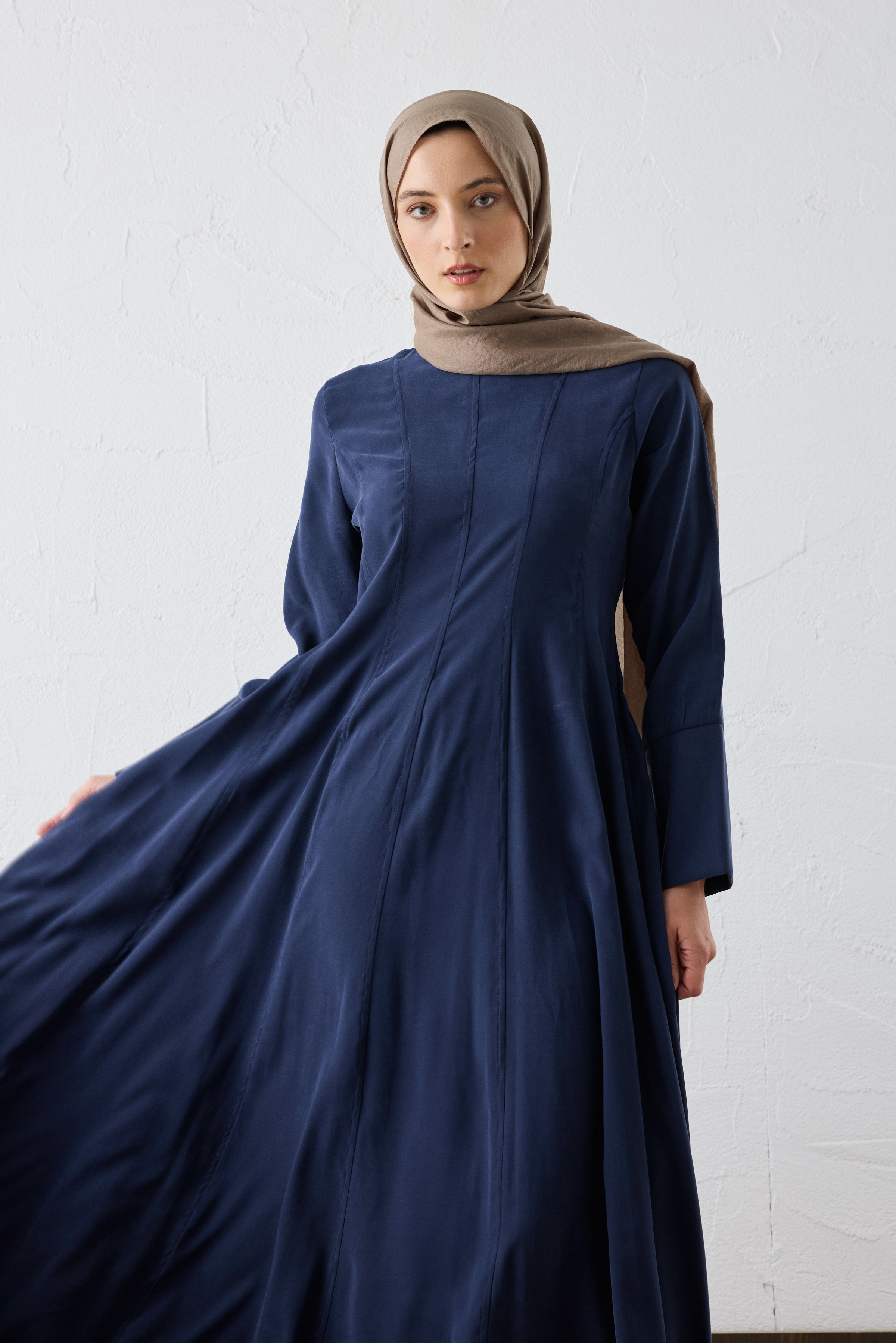 Silent Flow Lyocell Maxi Kleid