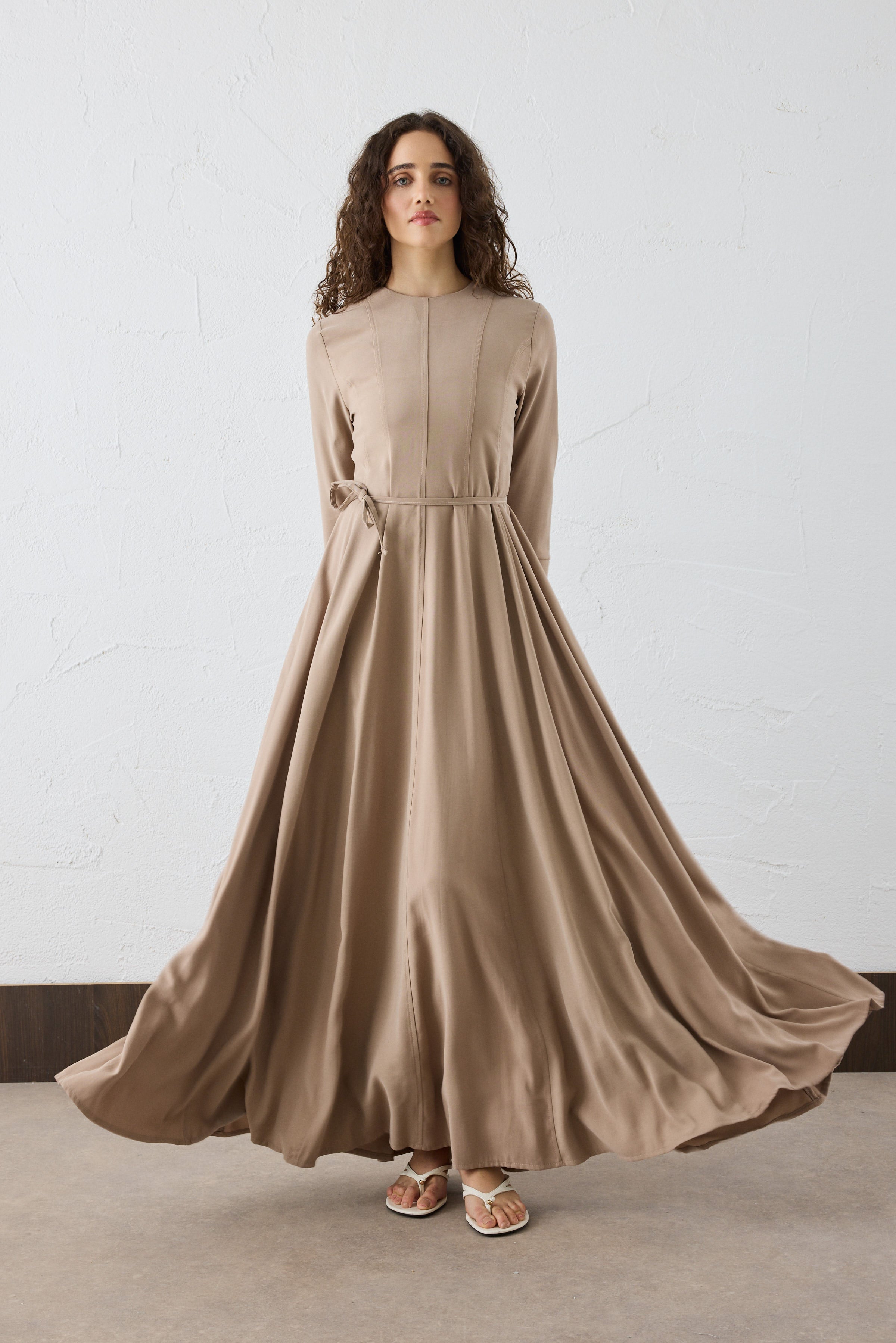 Silent Flow Lyocell Maxi Kleid
