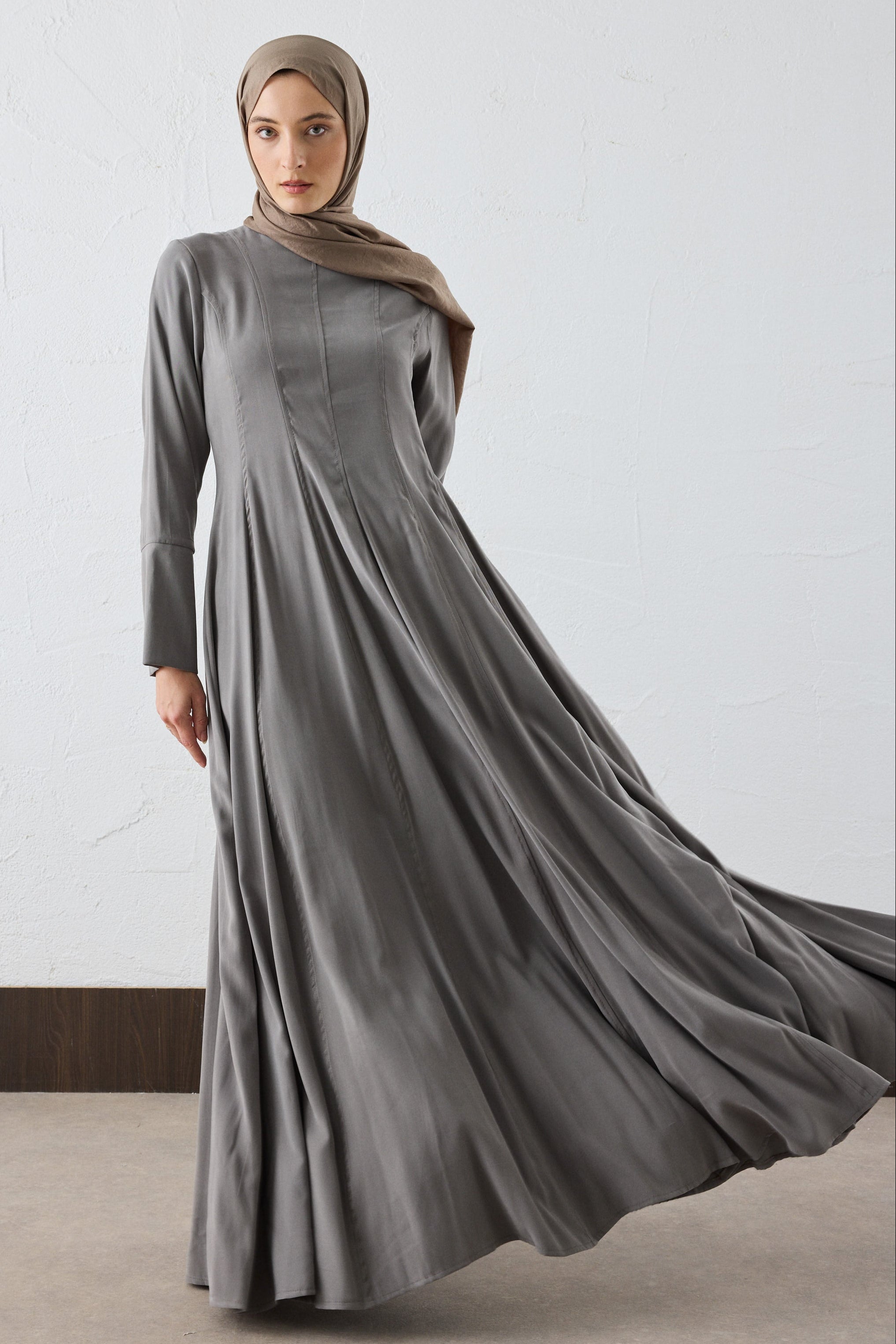 Silent Flow Lyocell Maxi Kleid