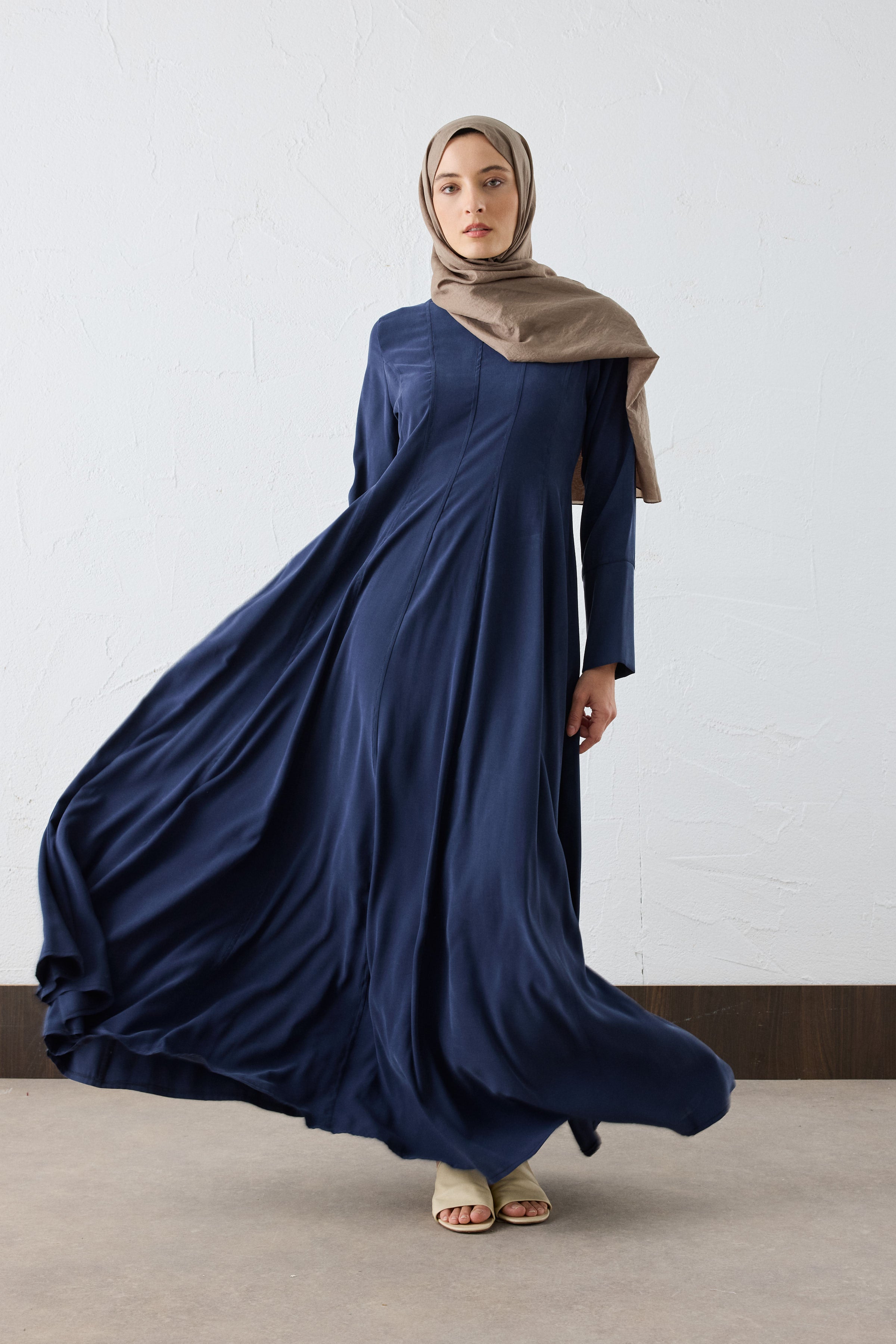 Silent Flow Lyocell Maxi Kleid
