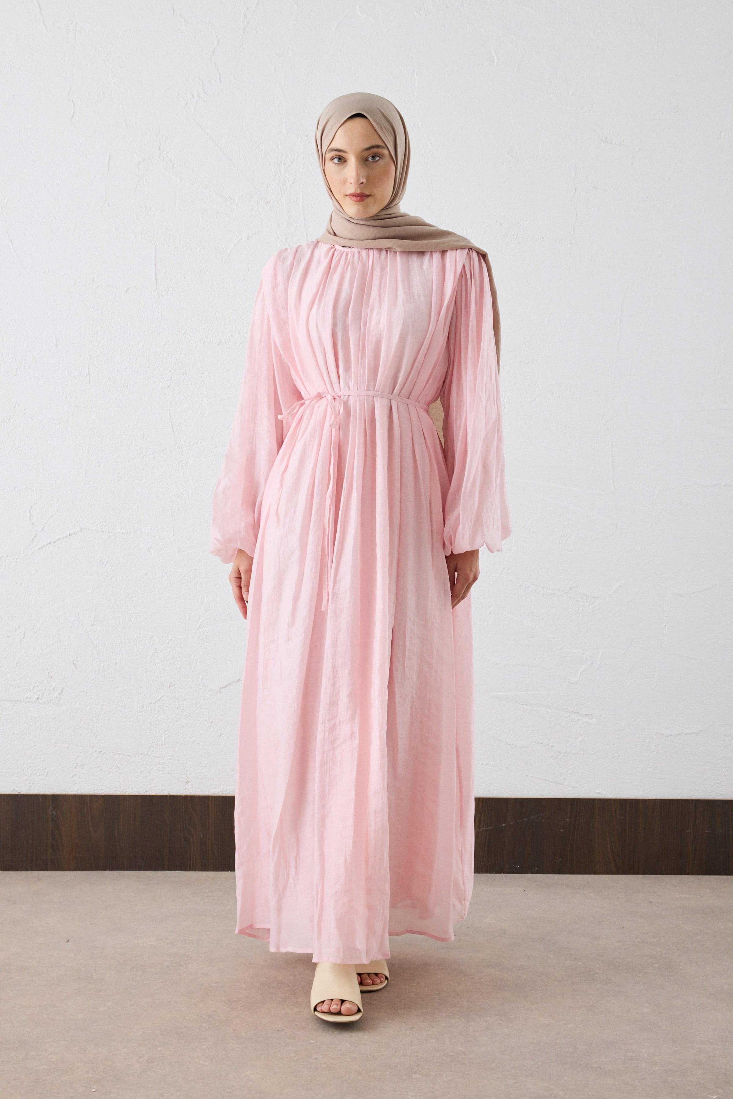 VELORA Crinkle Maxi KLeid