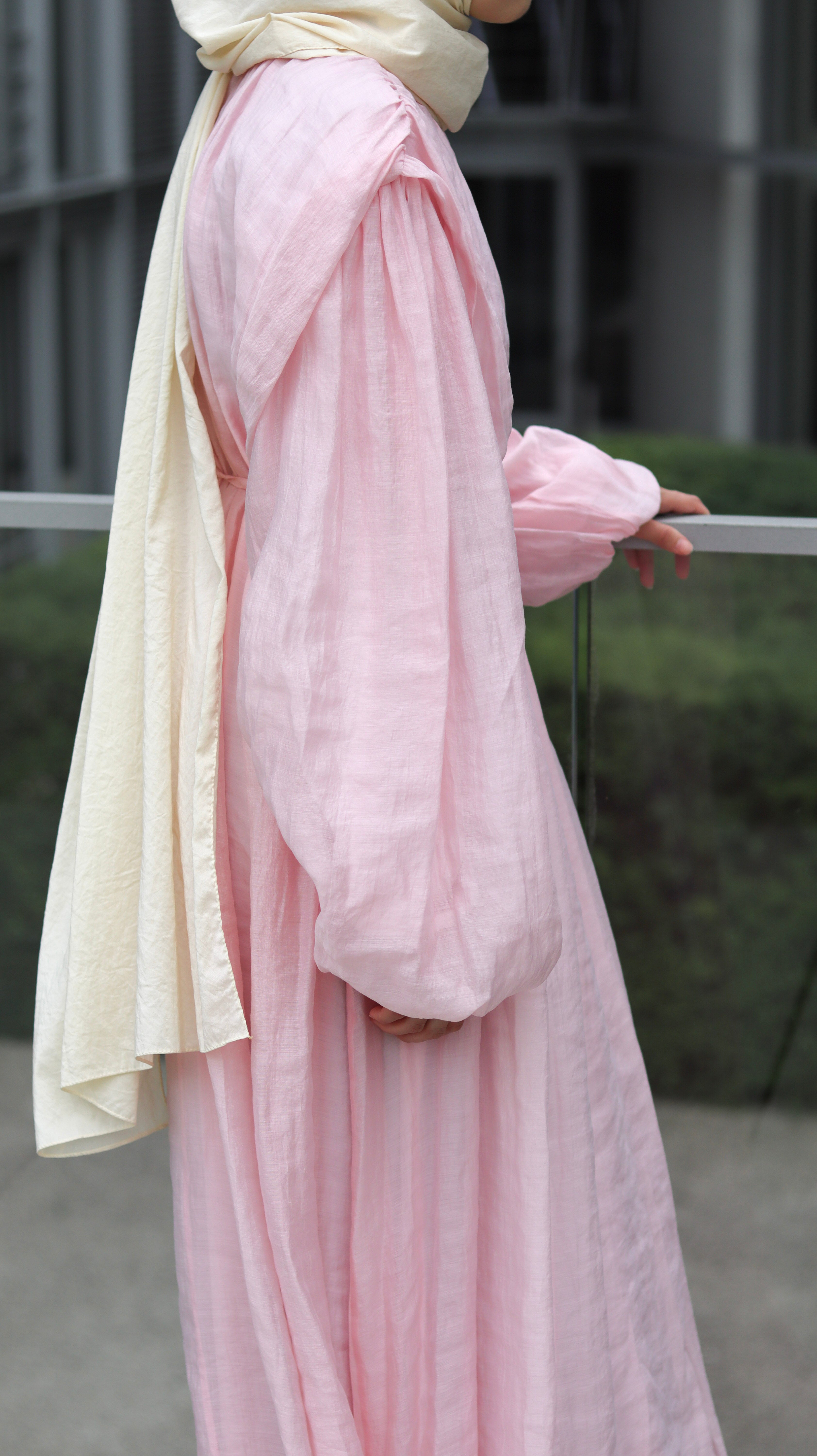 VELORA Crinkle Maxi KLeid