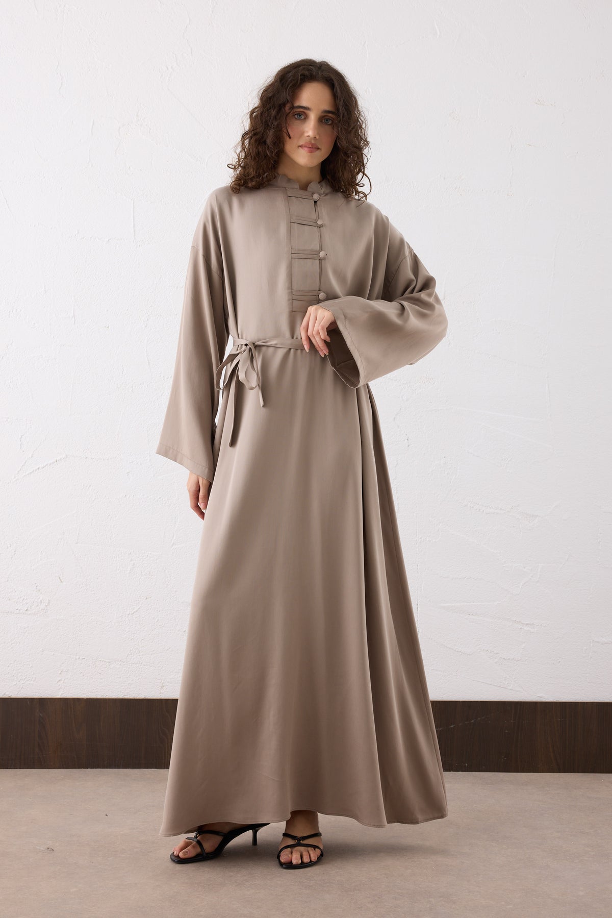 Asia Silk Cupra Maxi Kleid