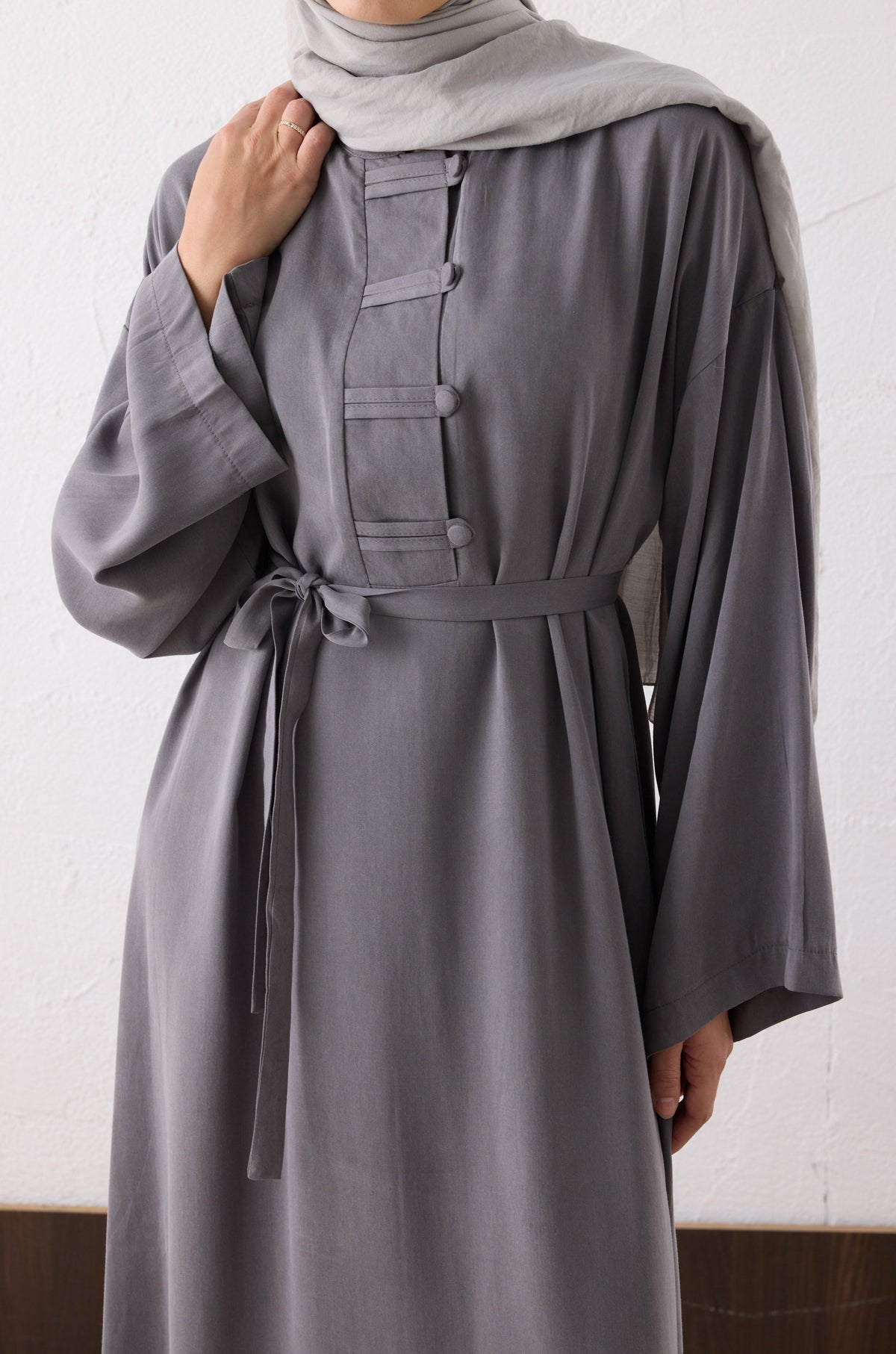 Asia Silk Cupra Maxi Kleid