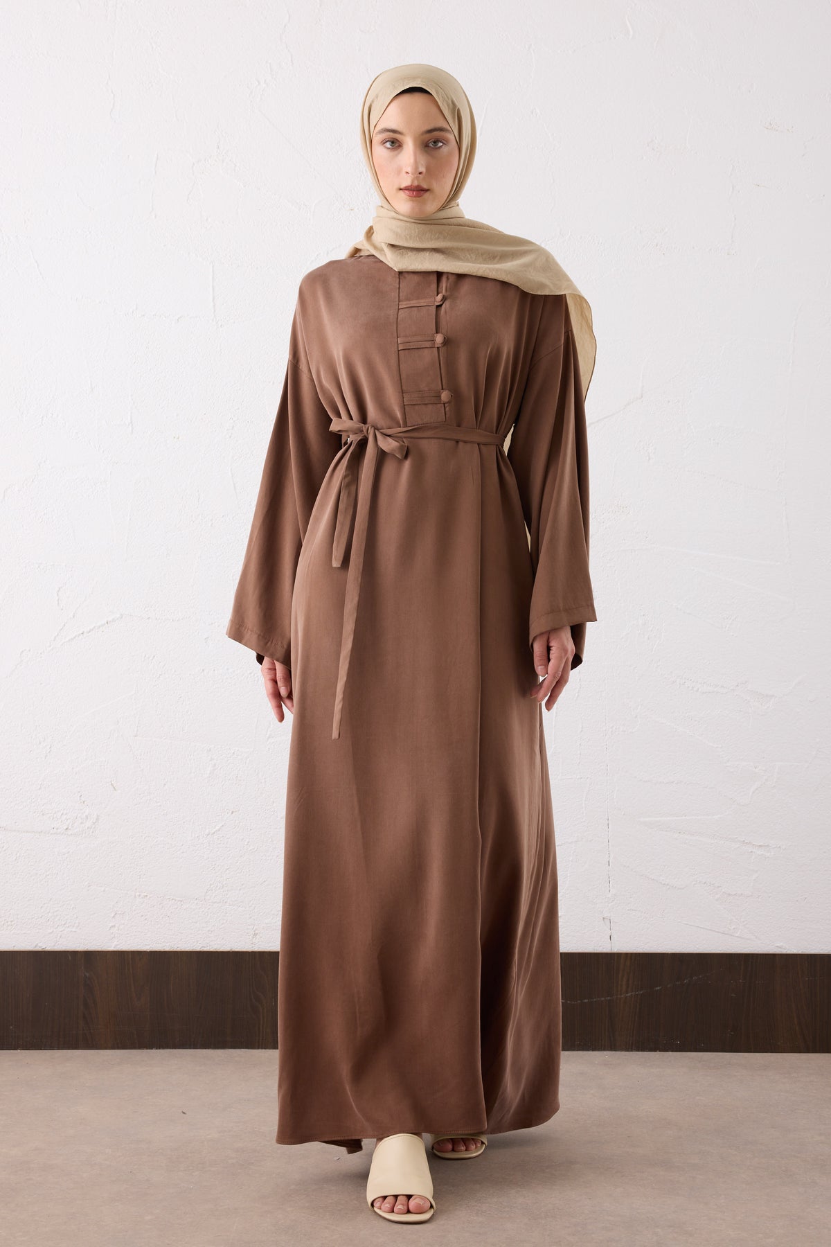 Asia Silk Cupra Maxi Kleid