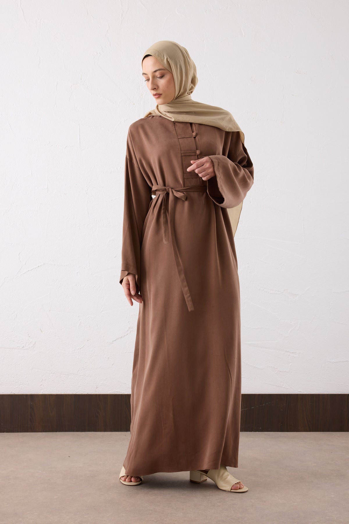 Asia Silk Cupra Maxi Kleid