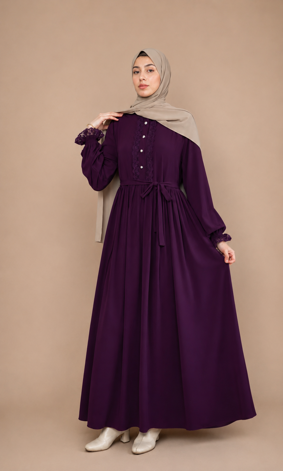 Lace Grace Maxi Kleid