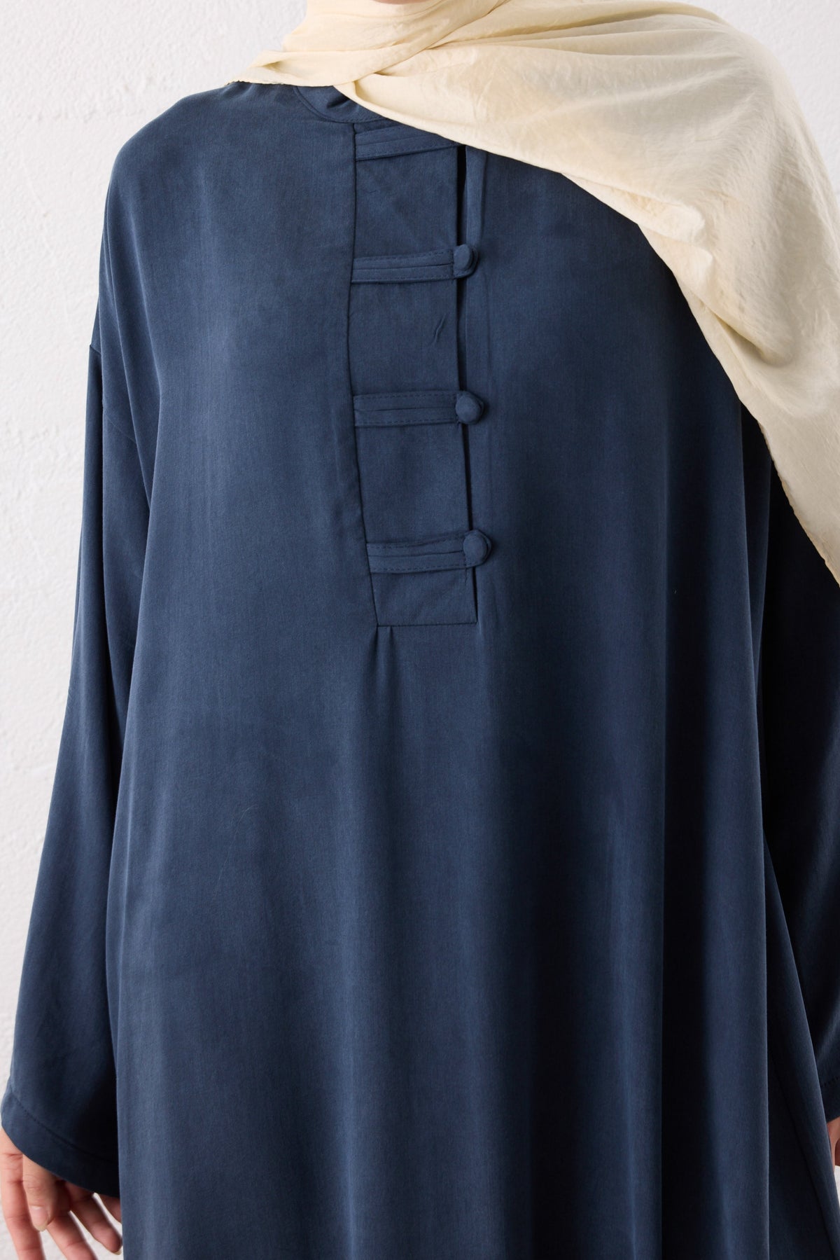 Asia Silk Cupra Maxi Kleid