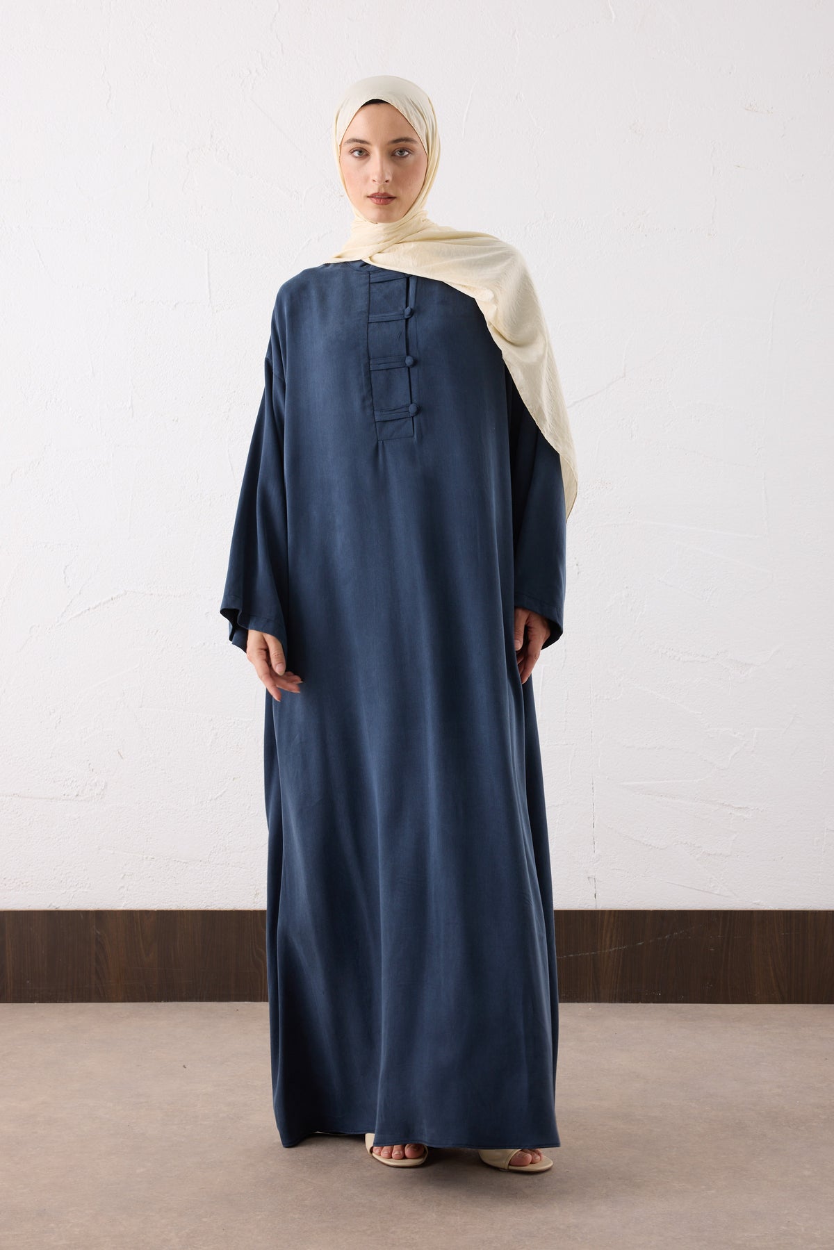 Asia Silk Cupra Maxi Kleid