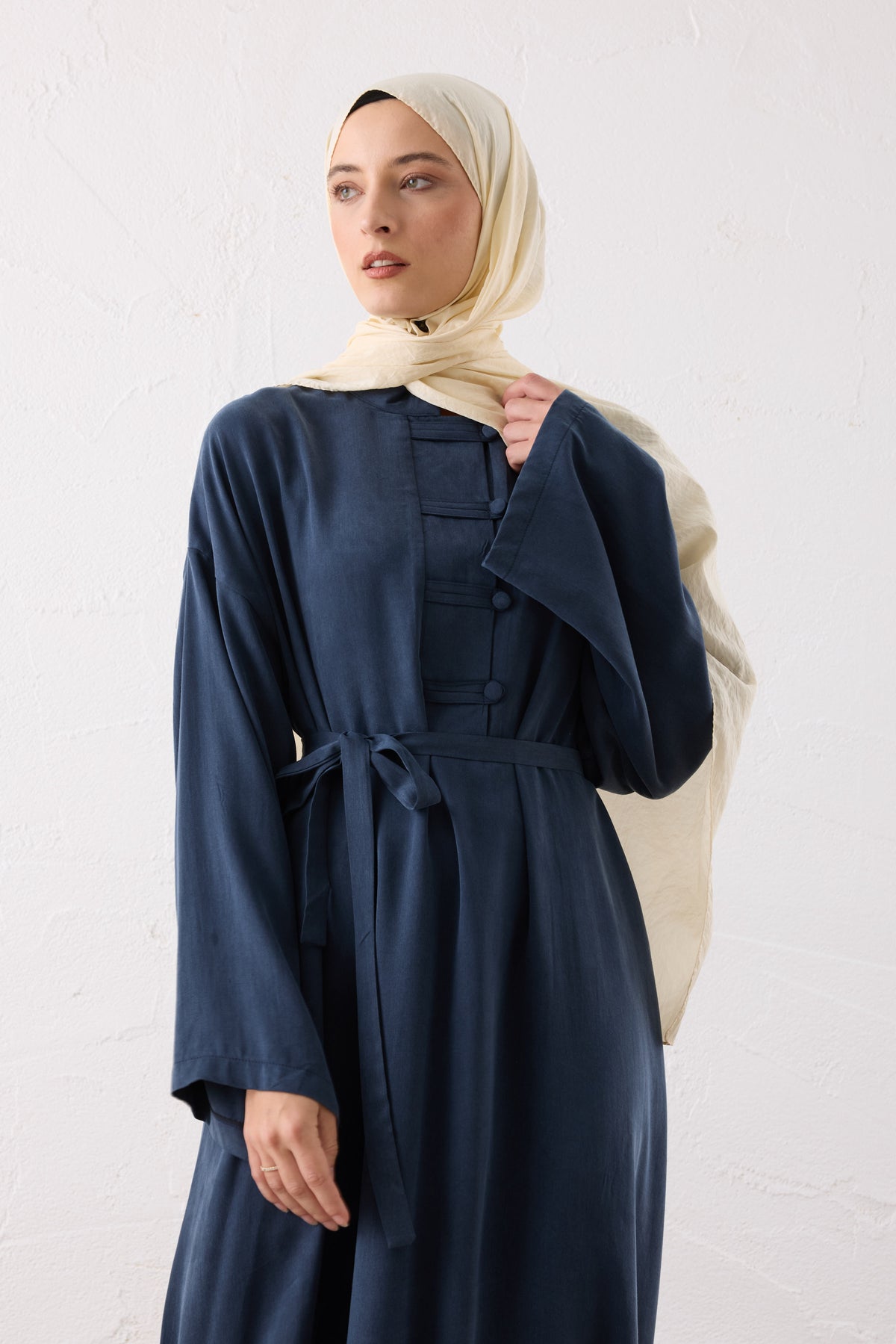 Asia Silk Cupra Maxi Kleid